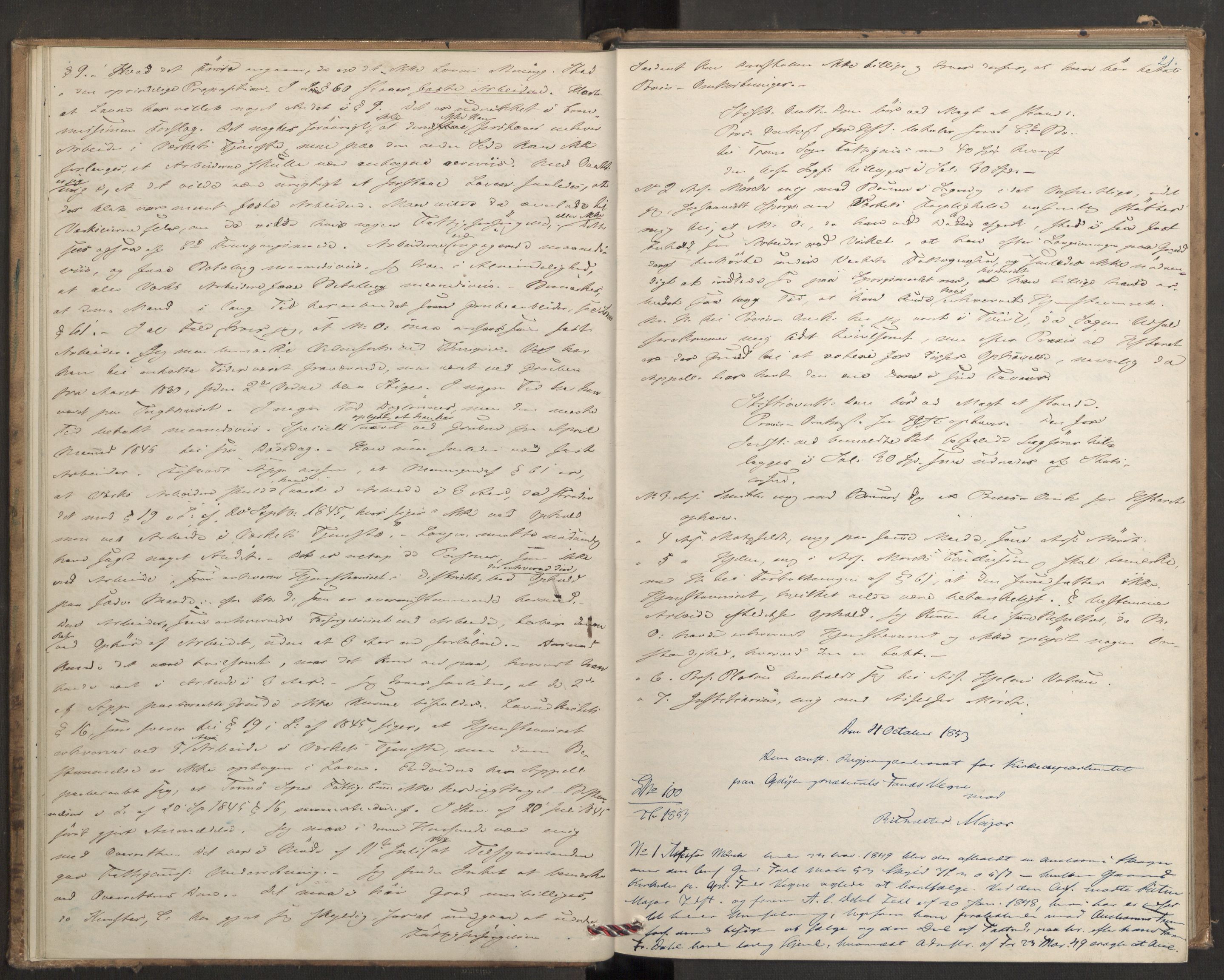 Høyesterett, AV/RA-S-1002/E/Eb/Ebb/L0046/0002: Voteringsprotokoller / Voteringsprotokoll, 1853-1854, p. 20b-21a