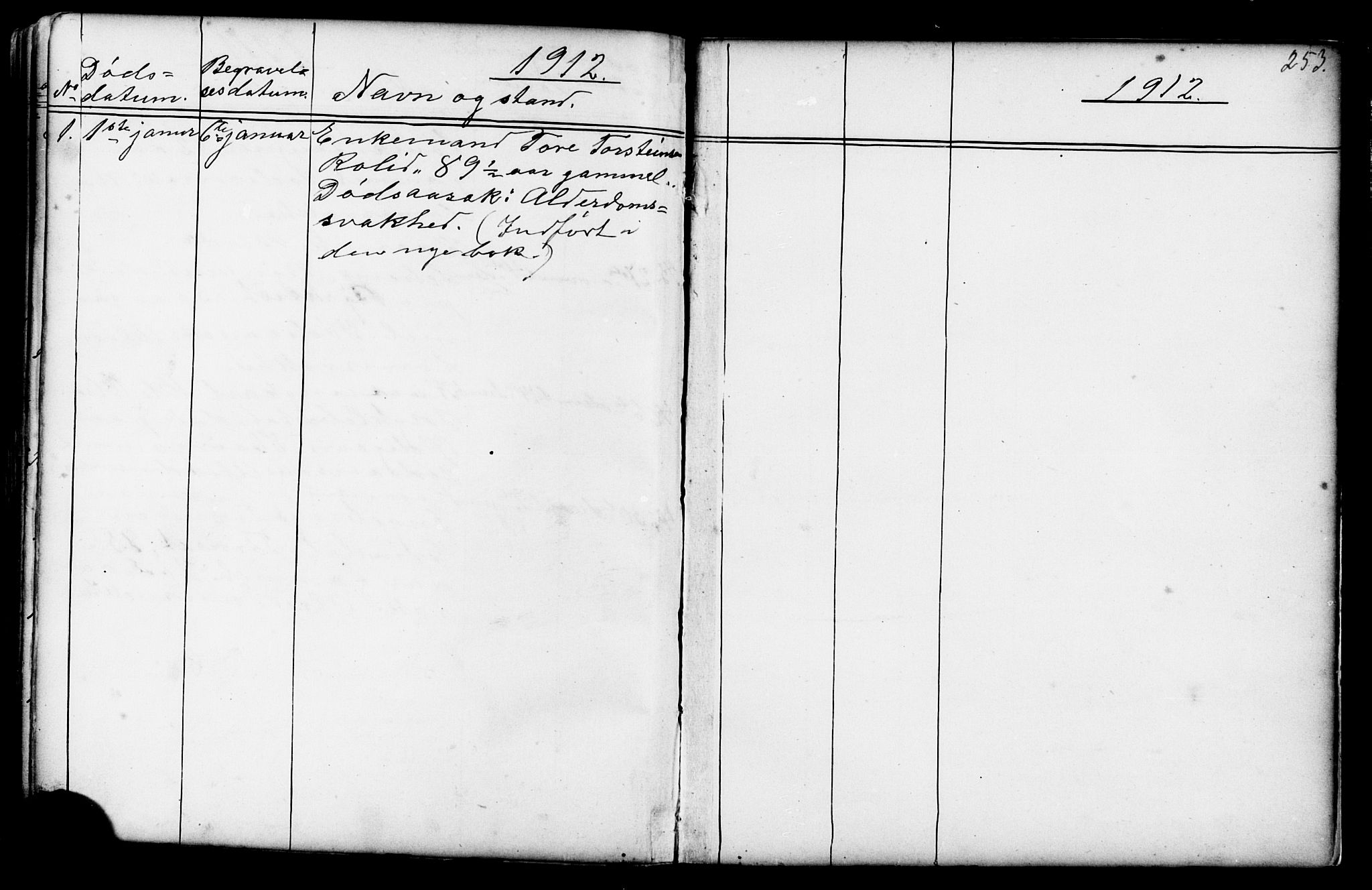 Ministerialprotokoller, klokkerbøker og fødselsregistre - Møre og Romsdal, AV/SAT-A-1454/584/L0969: Parish register (copy) no. 584C02, 1877-1911, p. 253