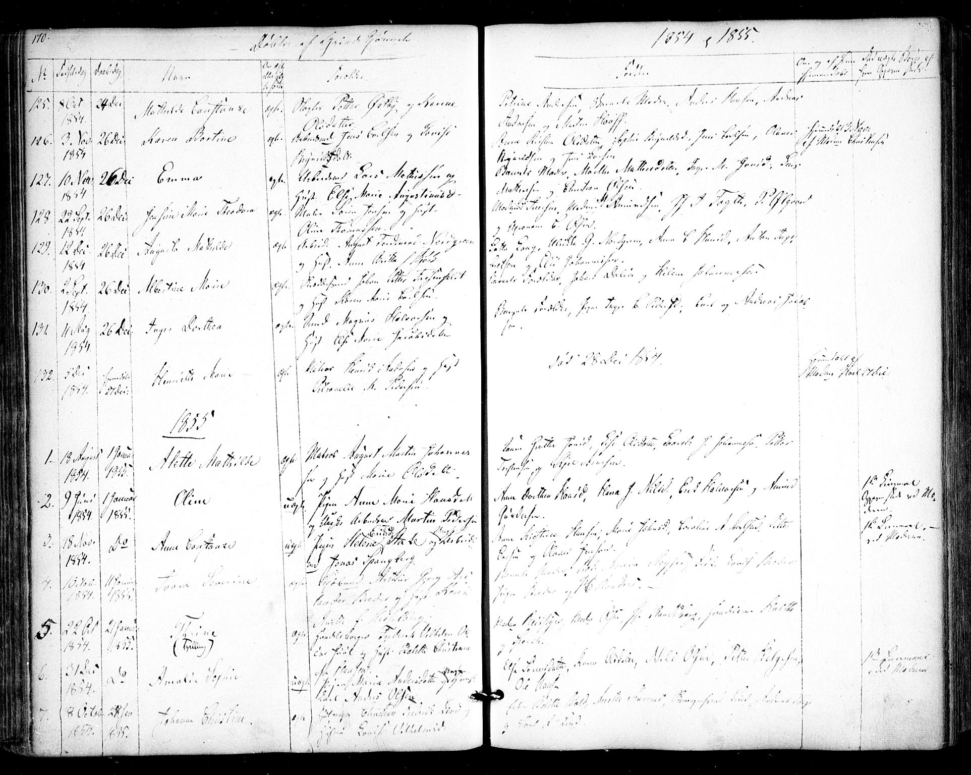 Halden prestekontor Kirkebøker, AV/SAO-A-10909/F/Fa/L0006: Parish register (official) no. I 6, 1845-1856, p. 170