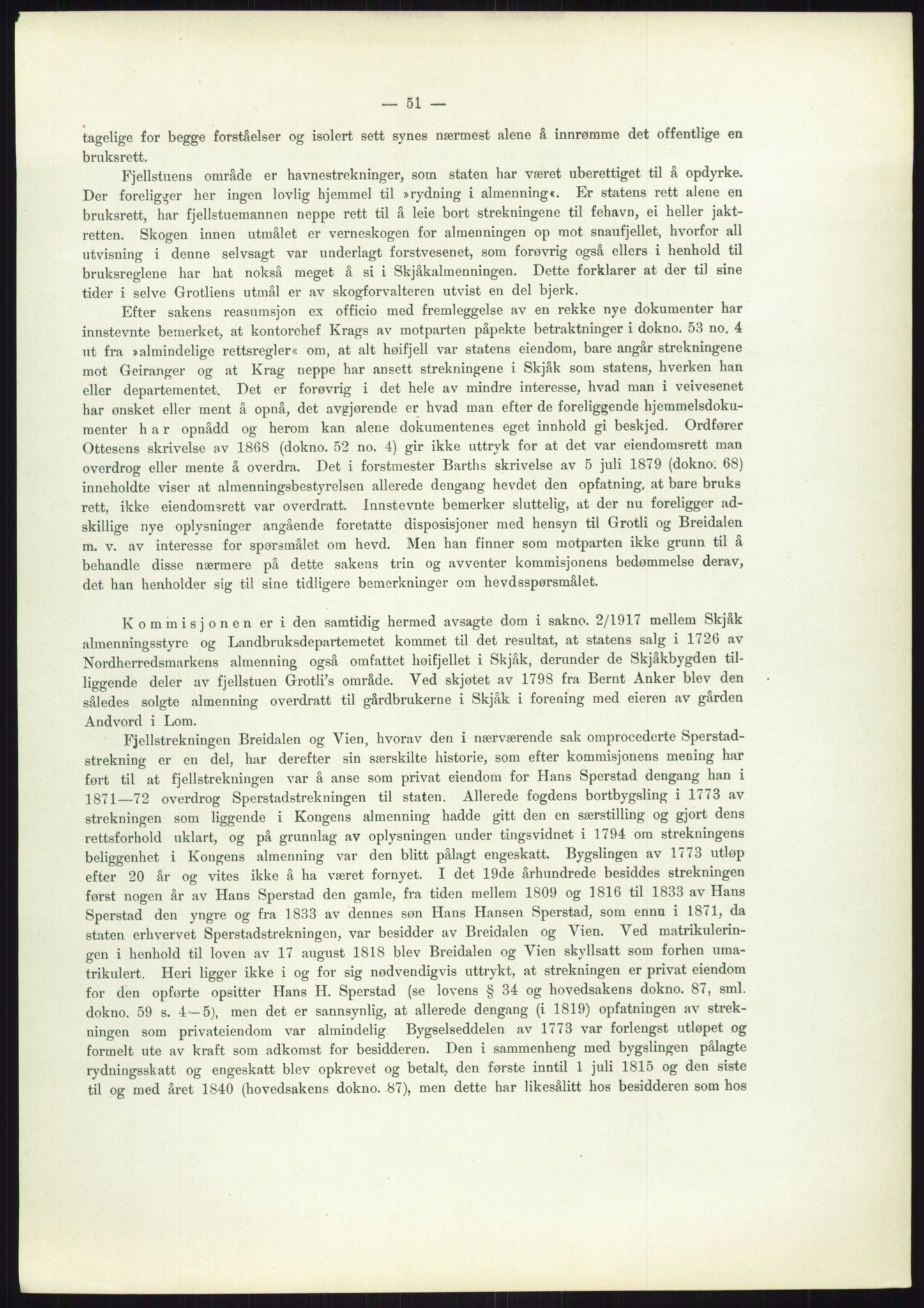 Høyfjellskommisjonen, AV/RA-S-1546/X/Xa/L0001: Nr. 1-33, 1909-1953, p. 2960