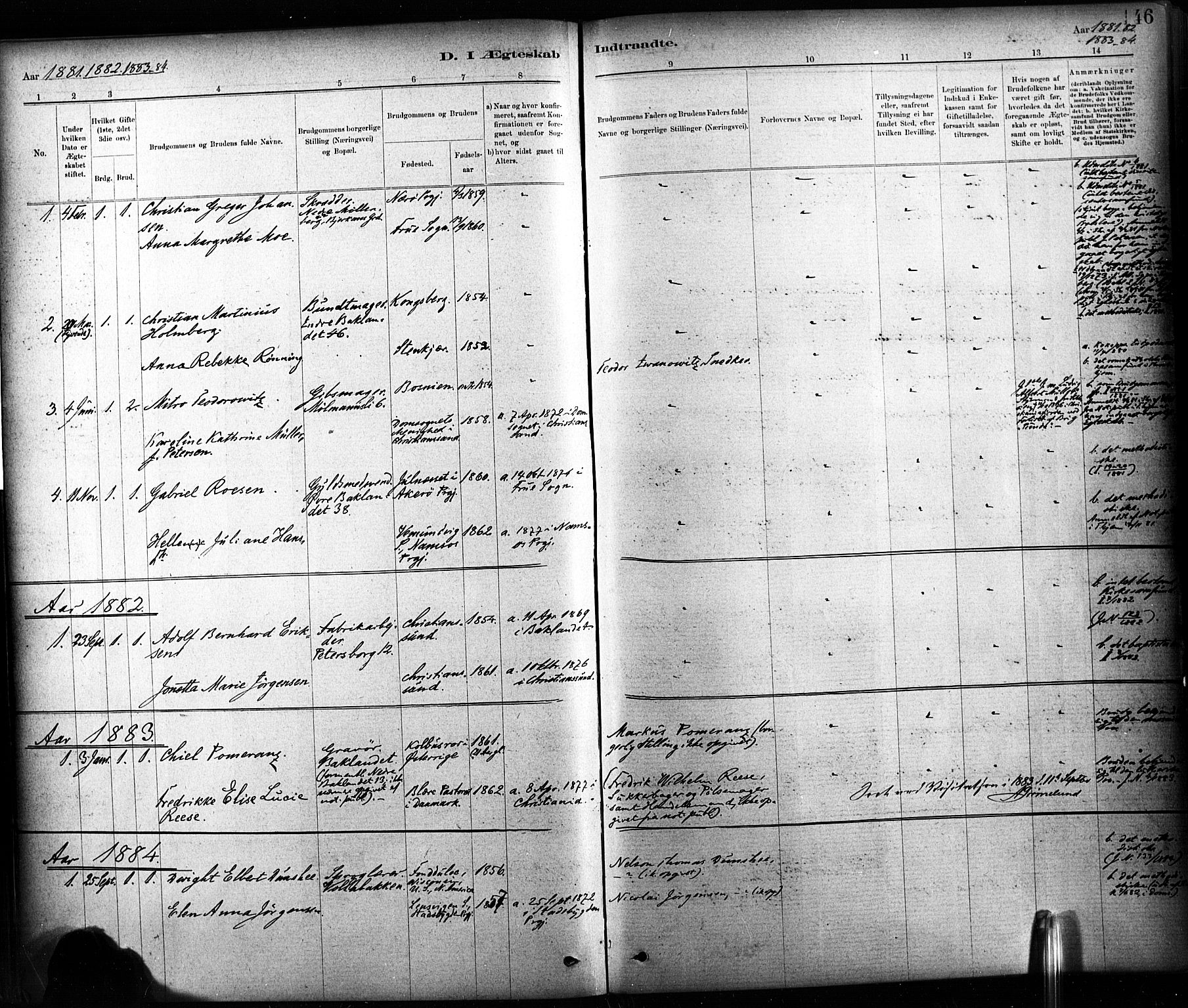Ministerialprotokoller, klokkerbøker og fødselsregistre - Sør-Trøndelag, SAT/A-1456/604/L0189: Parish register (official) no. 604A10, 1878-1892, p. 146