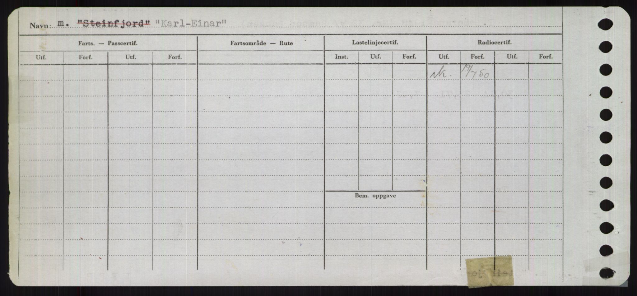 Sjøfartsdirektoratet med forløpere, Skipsmålingen, AV/RA-S-1627/H/Ha/L0003/0001: Fartøy, Hilm-Mar / Fartøy, Hilm-Kol, p. 690