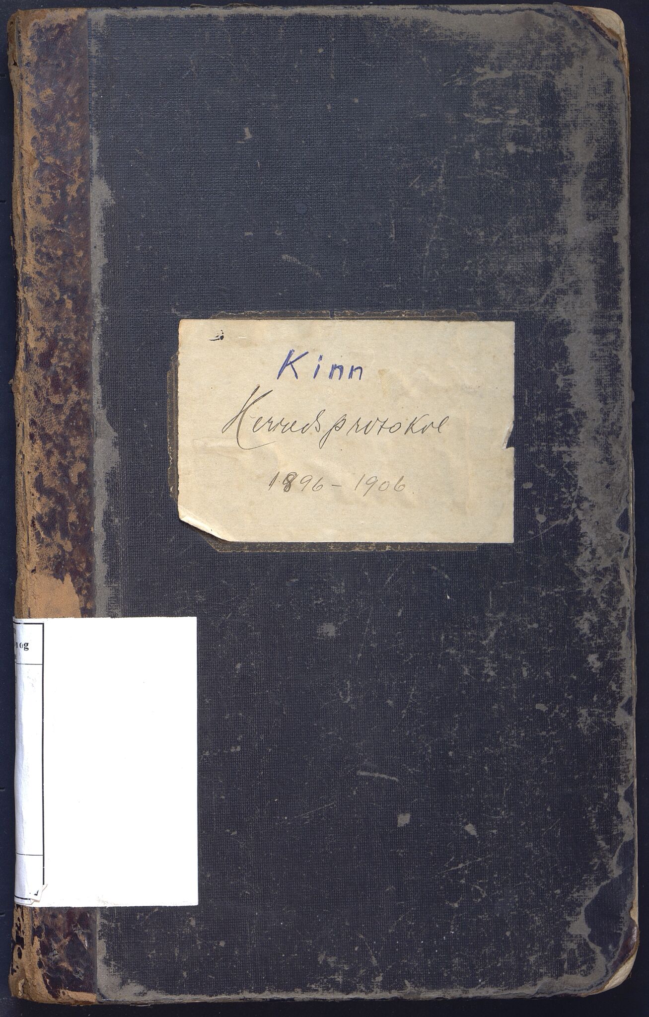 Kinn kommune. Formannskapet, VLFK/K-14370.150/100/L0003: møtebok for kommunestyret og formannskapet i Kinn kommune, 1896-1906