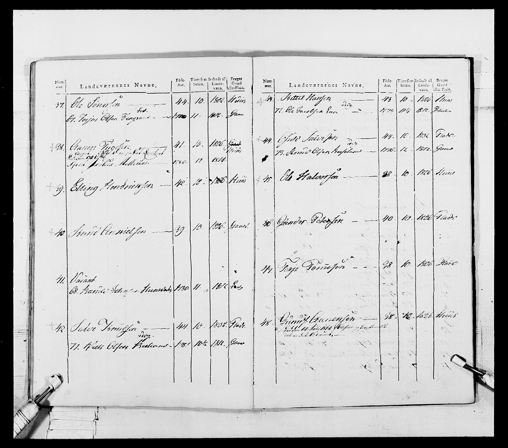 Generalitets- og kommissariatskollegiet, Det kongelige norske kommissariatskollegium, AV/RA-EA-5420/E/Eh/L0112: Vesterlenske nasjonale infanteriregiment, 1812, p. 607