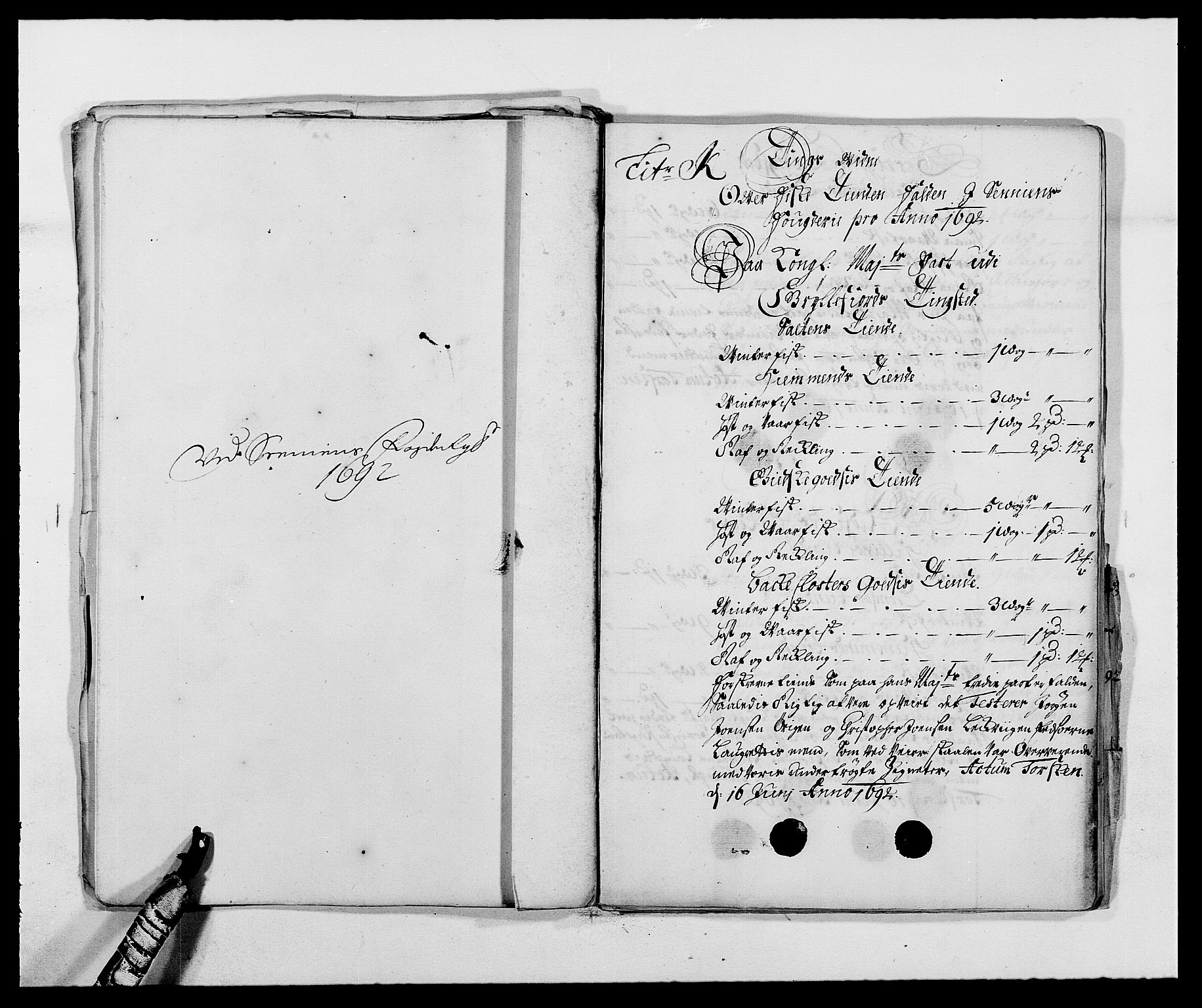Rentekammeret inntil 1814, Reviderte regnskaper, Fogderegnskap, RA/EA-4092/R68/L4752: Fogderegnskap Senja og Troms, 1691-1693, p. 241