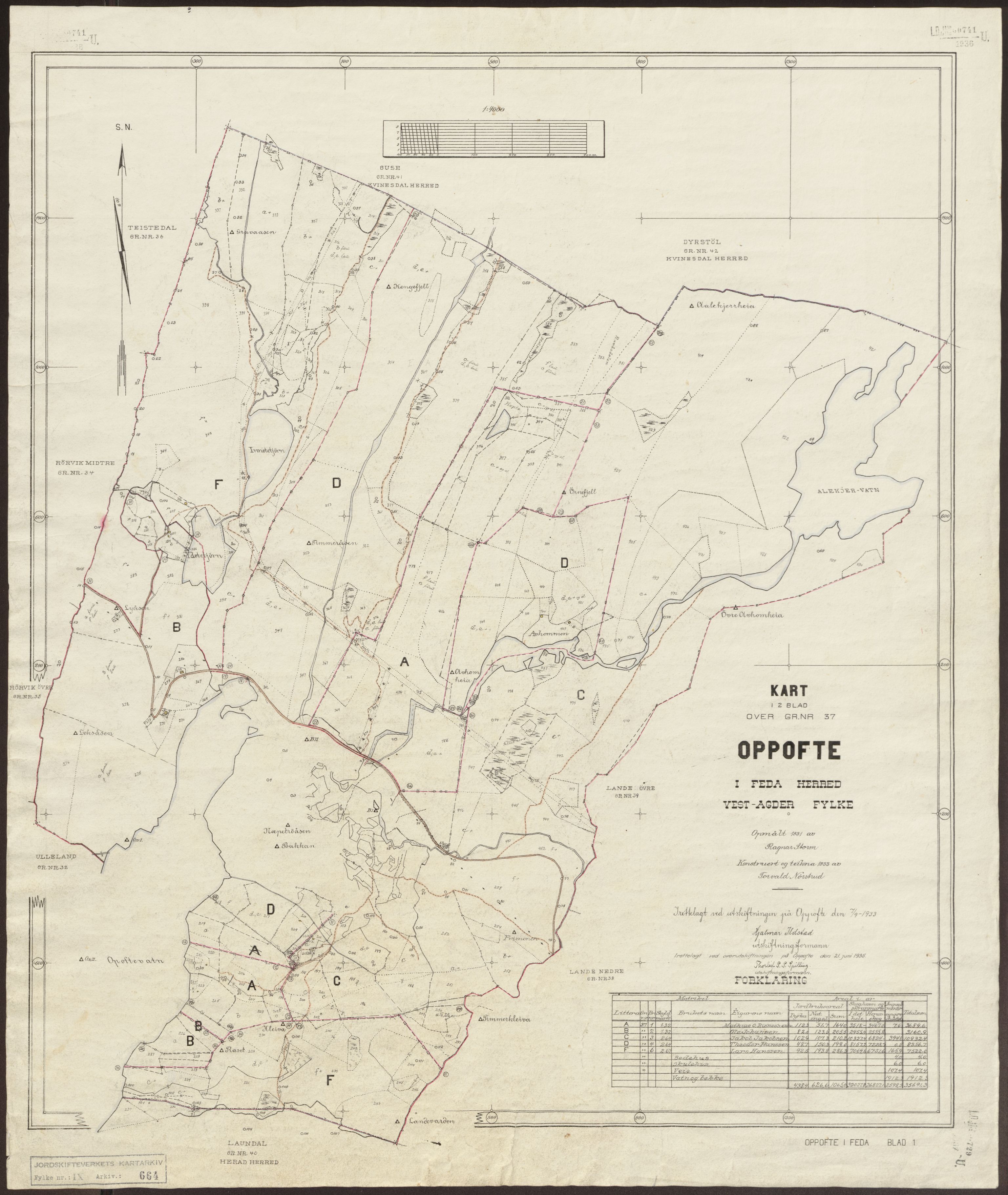 Jordskifteverkets kartarkiv, AV/RA-S-3929/T, 1859-1988, p. 816
