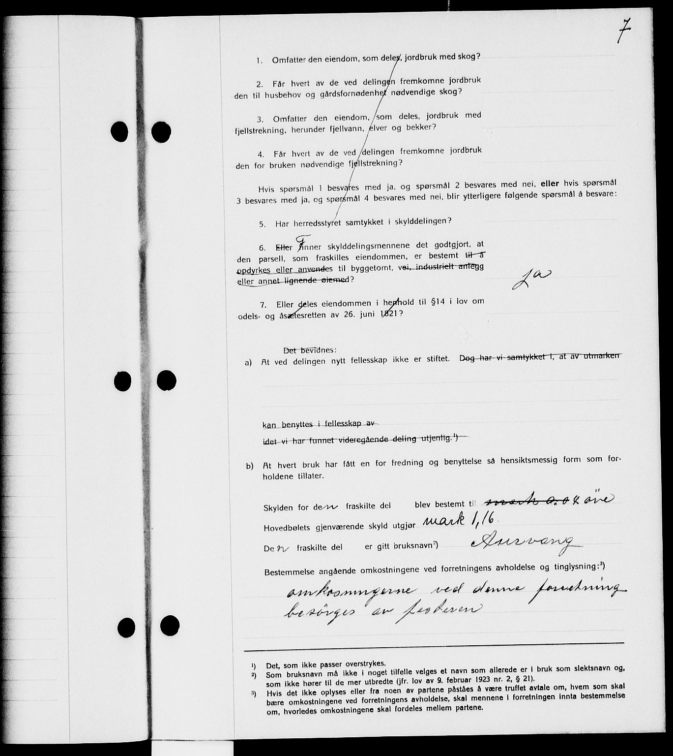 Bamble sorenskriveri, SAKO/A-214/G/Ga/Gab/L0022: Mortgage book no. II 22, 1928-1929, p. 7