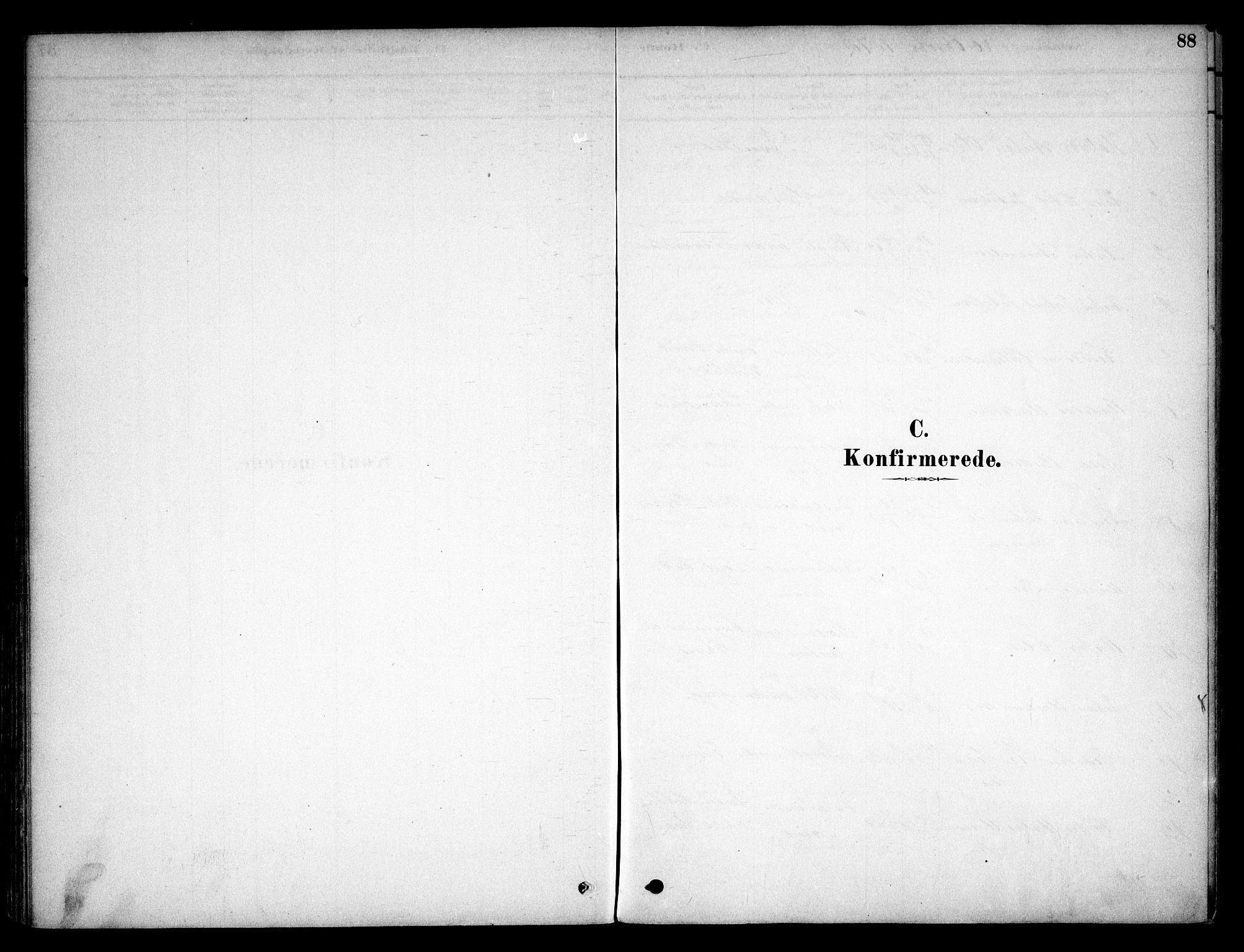 Aurskog prestekontor Kirkebøker, SAO/A-10304a/F/Fb/L0001: Parish register (official) no. II 1, 1878-1909, p. 88
