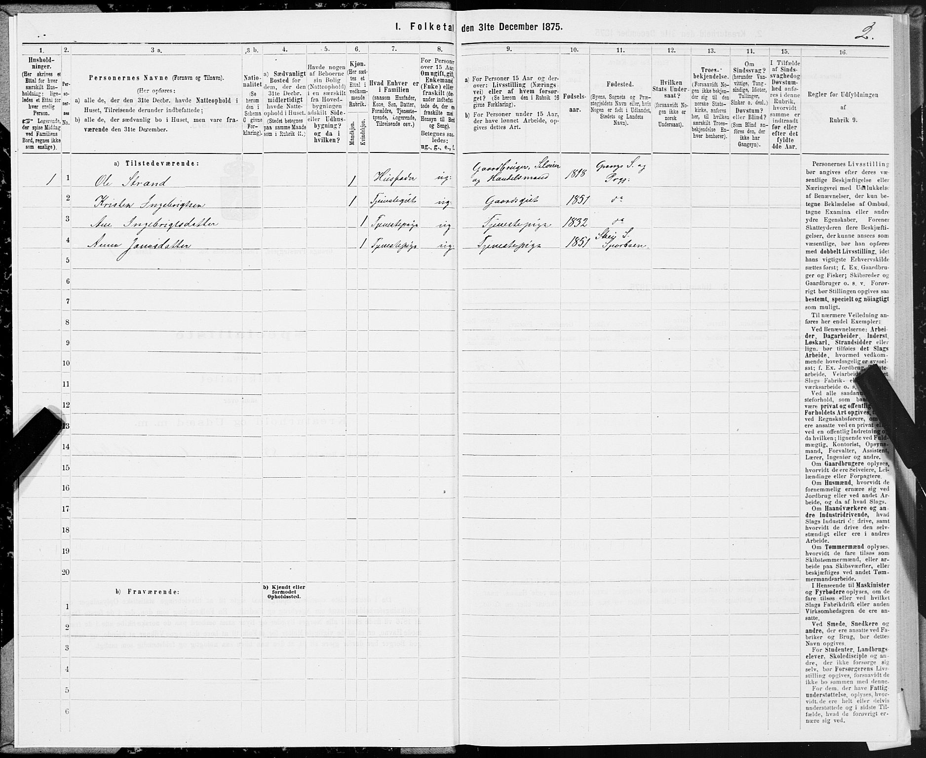 SAT, 1875 census for 1742P Grong, 1875, p. 2002