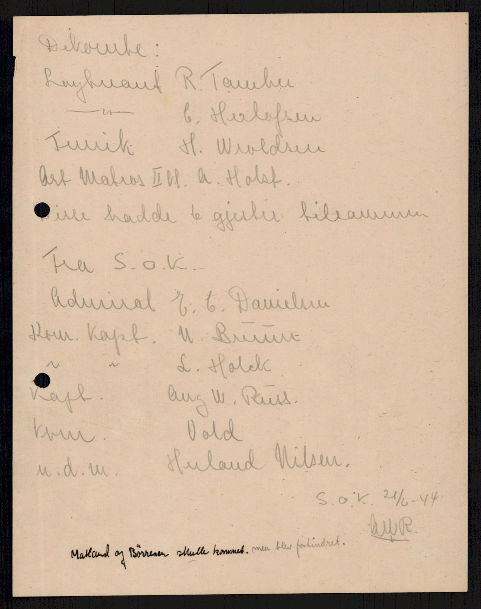 Forsvaret, Sjøforsvarets overkommando, AV/RA-RAFA-2035/D/Dc/L0305: --, 1940-1946, p. 33