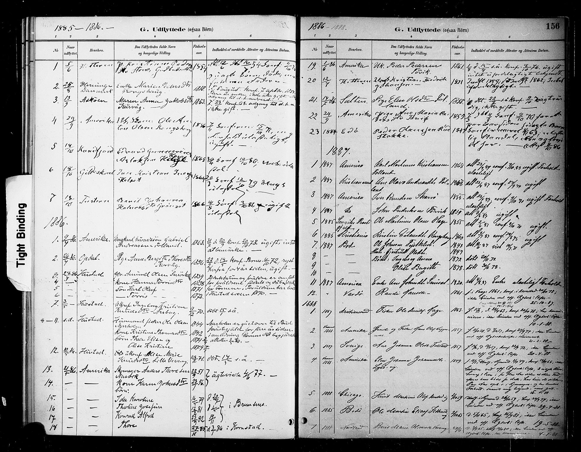 Ministerialprotokoller, klokkerbøker og fødselsregistre - Møre og Romsdal, SAT/A-1454/570/L0832: Parish register (official) no. 570A06, 1885-1900, p. 156