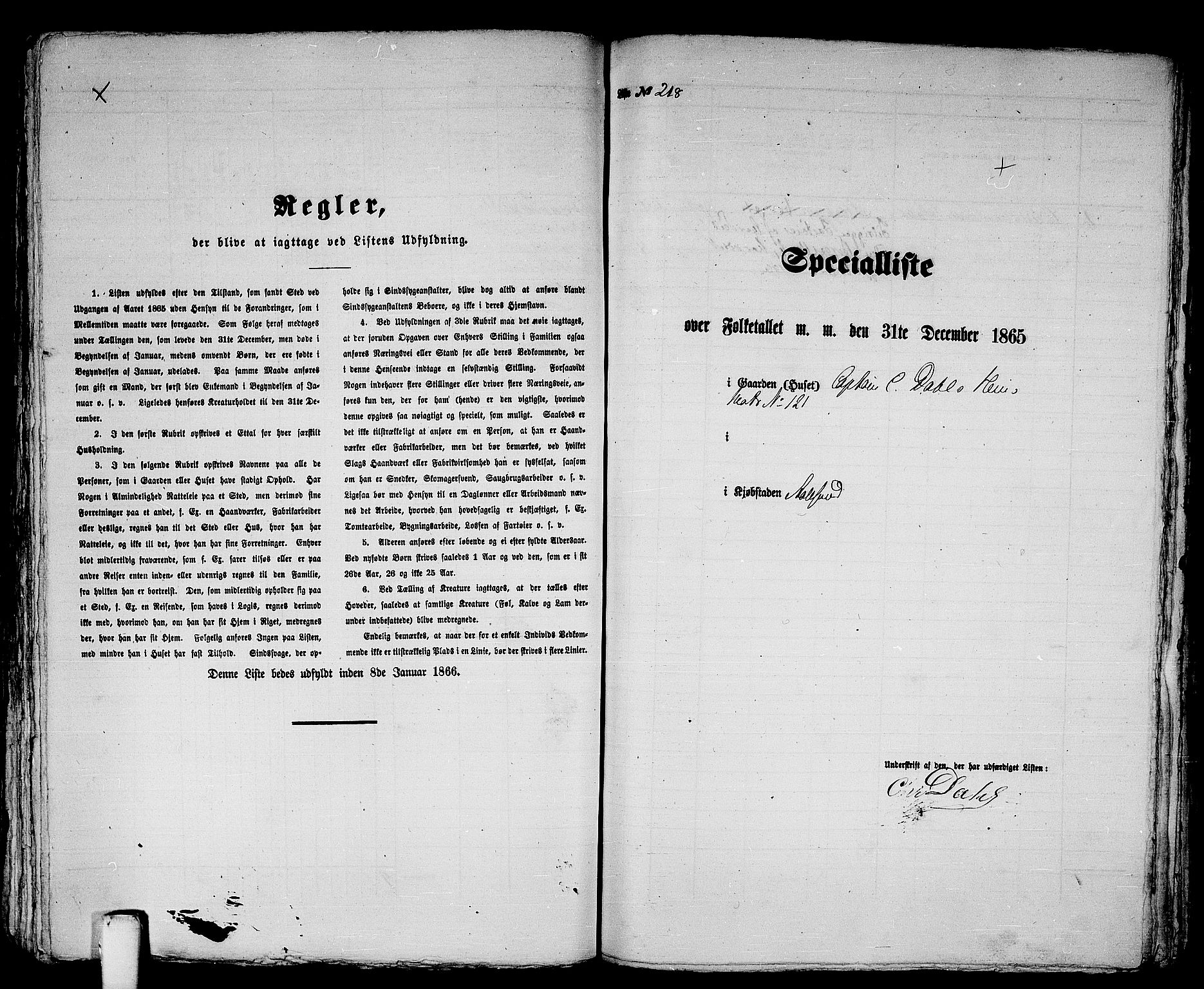 RA, 1865 census for Ålesund, 1865, p. 457