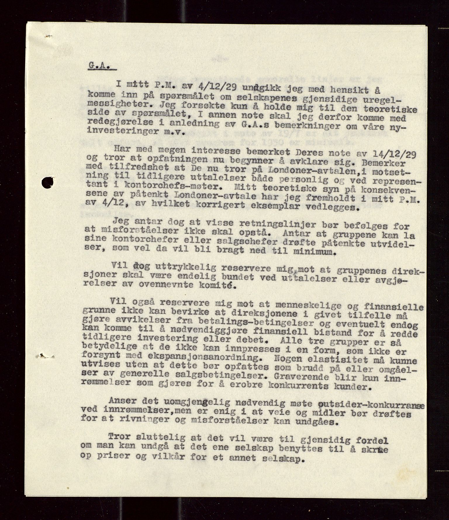 Pa 1521 - A/S Norske Shell, AV/SAST-A-101915/E/Ea/Eaa/L0018: Sjefskorrespondanse, 1929, p. 317