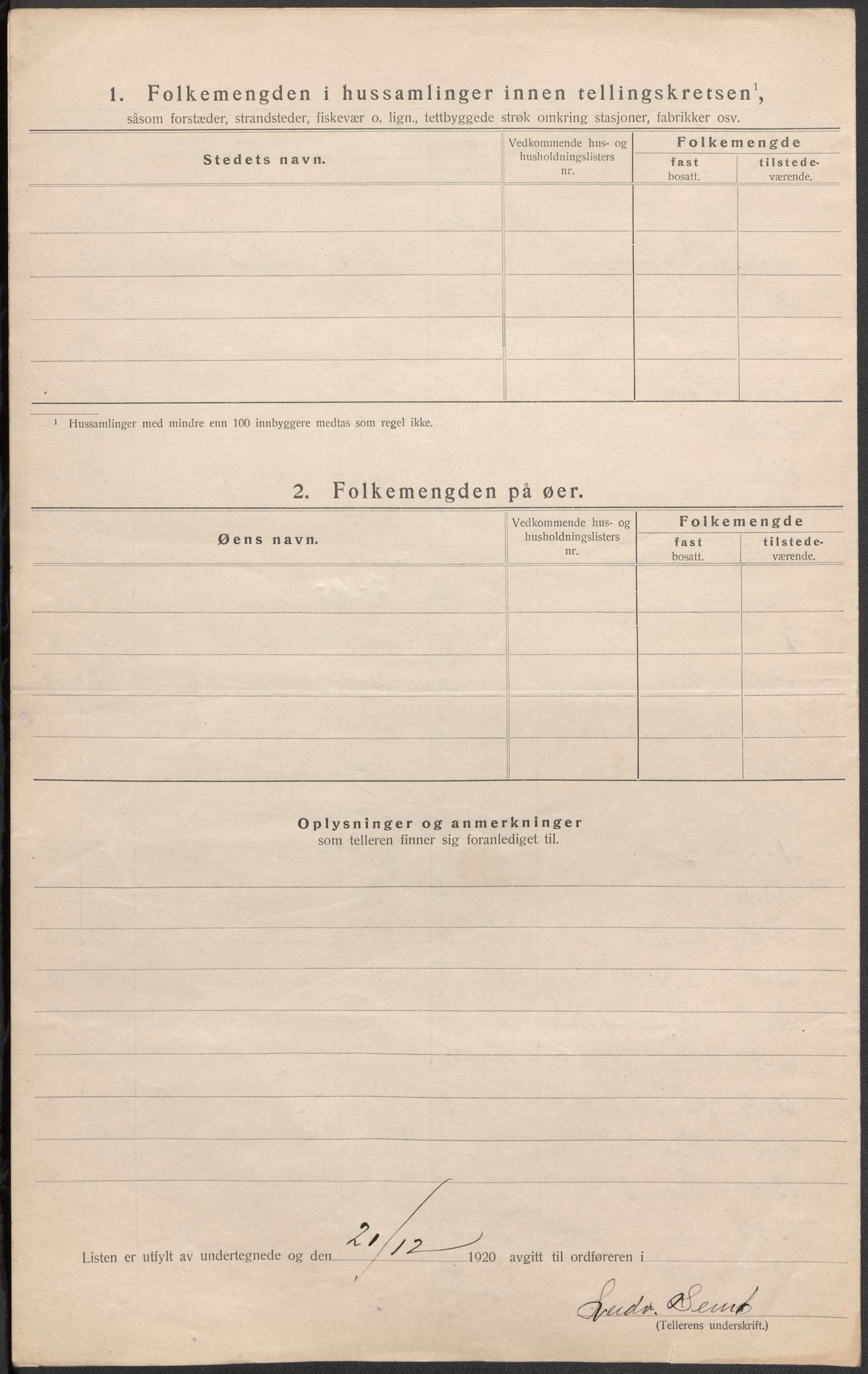 SAKO, 1920 census for Borre, 1920, p. 23