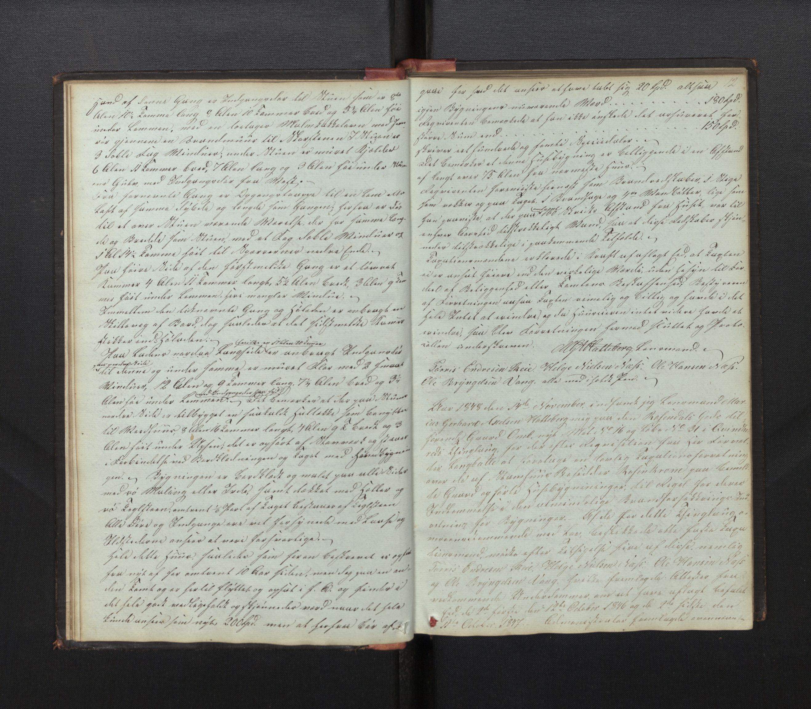 Lensmannen i Kvinnherad, AV/SAB-A-33301/1/0012/L0001: Branntakstprotokoll, 1846-1868, p. 11b-12a