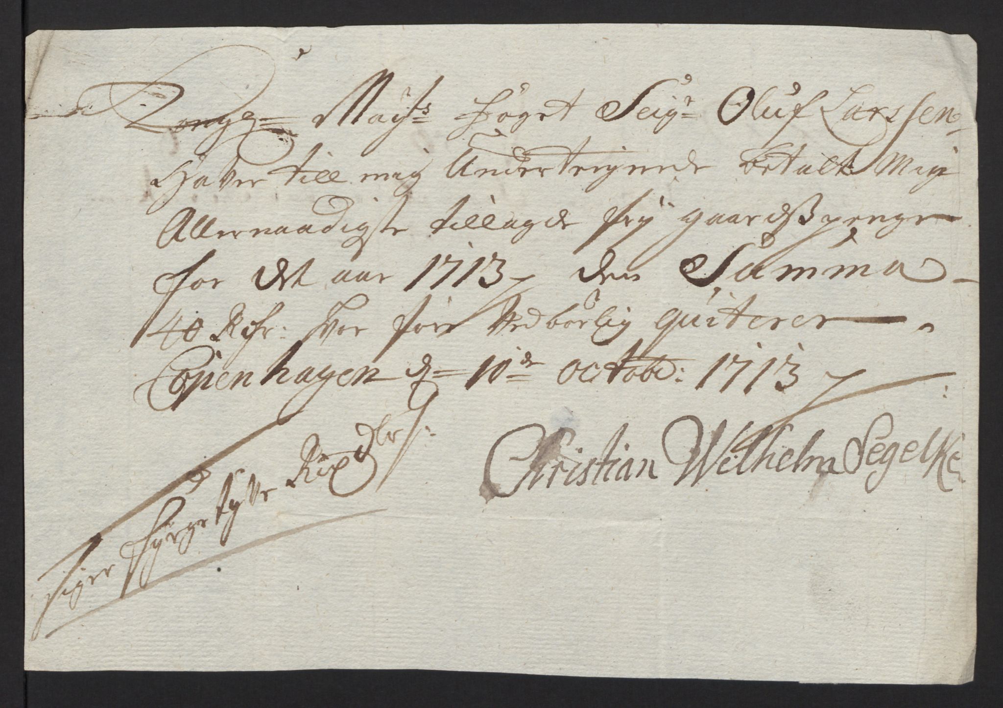 Rentekammeret inntil 1814, Reviderte regnskaper, Fogderegnskap, AV/RA-EA-4092/R48/L2989: Fogderegnskap Sunnhordland og Hardanger, 1713, p. 348