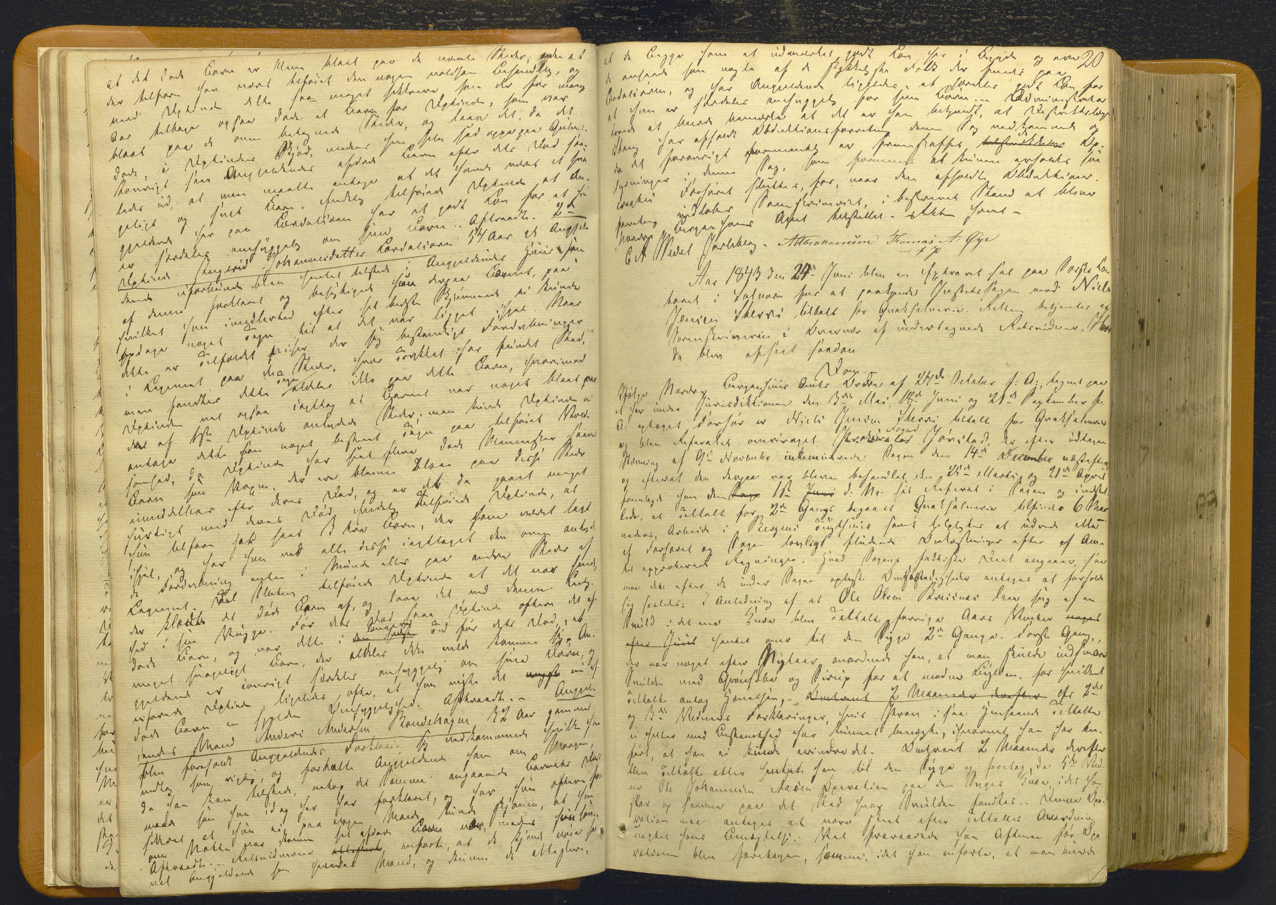 Indre Sogn tingrett, AV/SAB-A-3301/1/F/Fb/Fbc/L0007: Offentlege saker, Ba 7, 1843-1849, p. 19b-20a