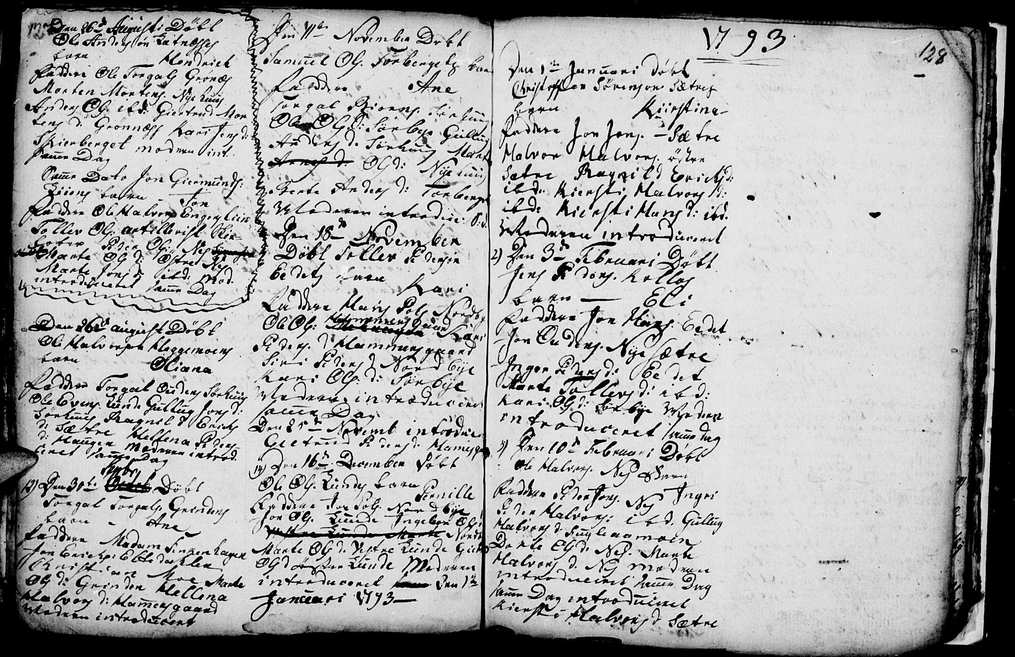 Trysil prestekontor, AV/SAH-PREST-046/H/Ha/Hab/L0001: Parish register (copy) no. 1, 1781-1799, p. 127-128