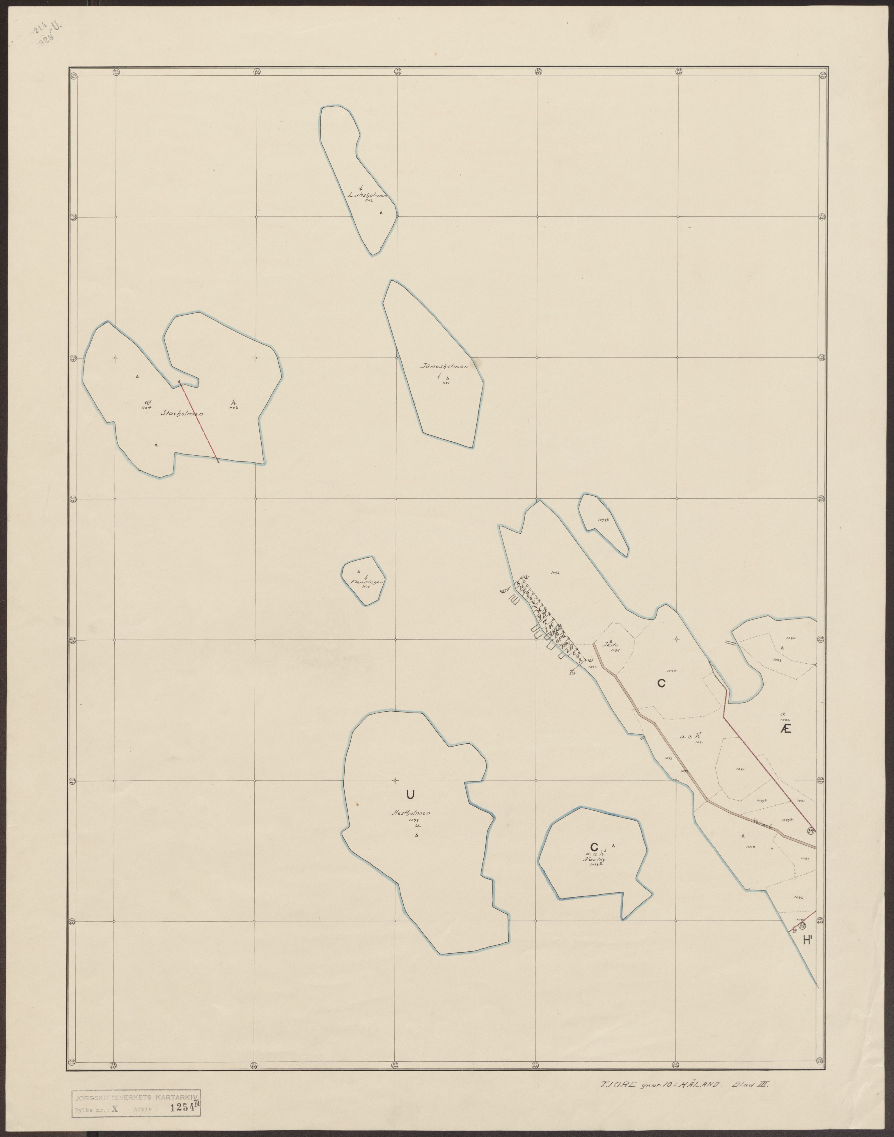 Jordskifteverkets kartarkiv, AV/RA-S-3929/T, 1859-1988, p. 1554