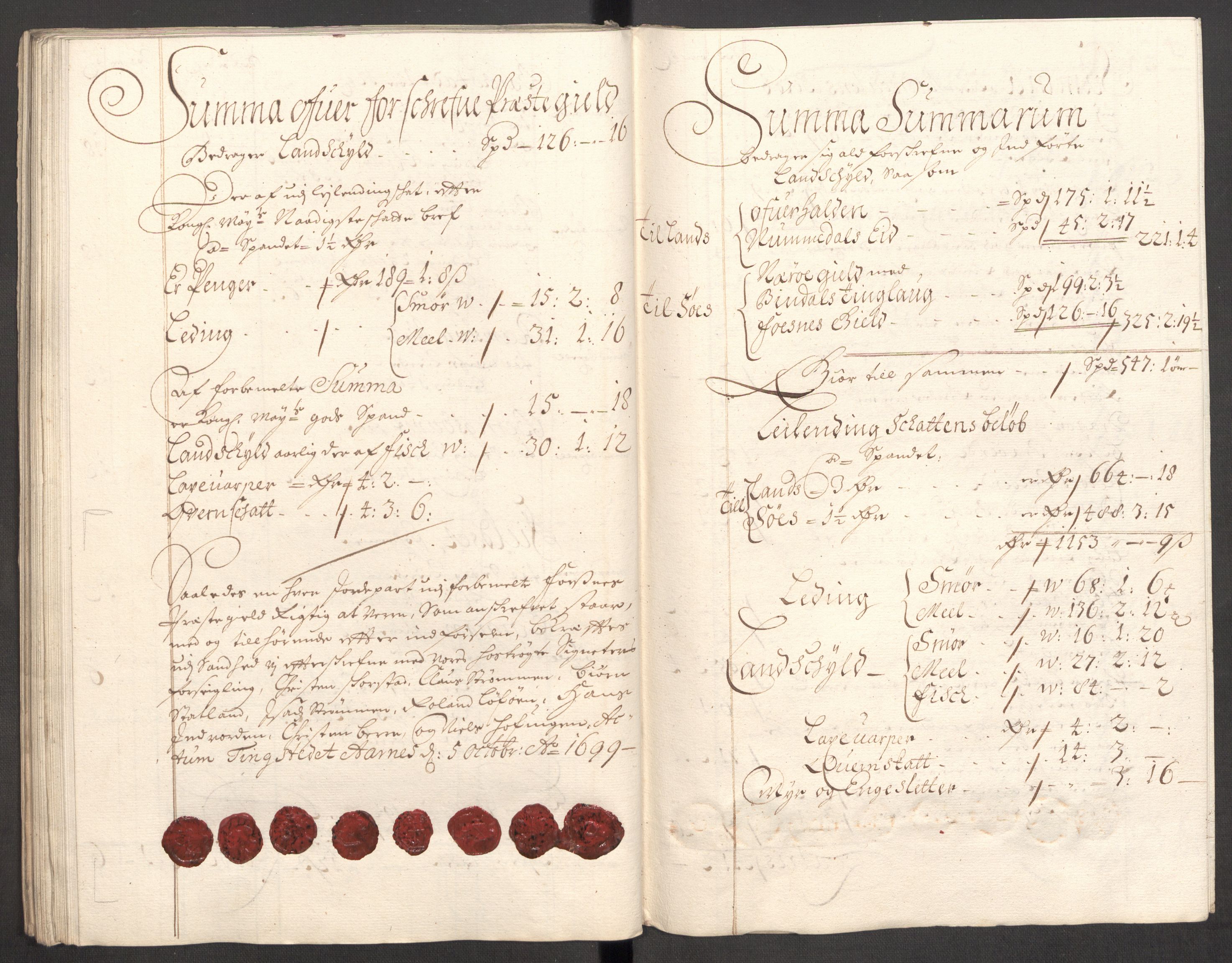 Rentekammeret inntil 1814, Reviderte regnskaper, Fogderegnskap, RA/EA-4092/R64/L4426: Fogderegnskap Namdal, 1699-1700, p. 92