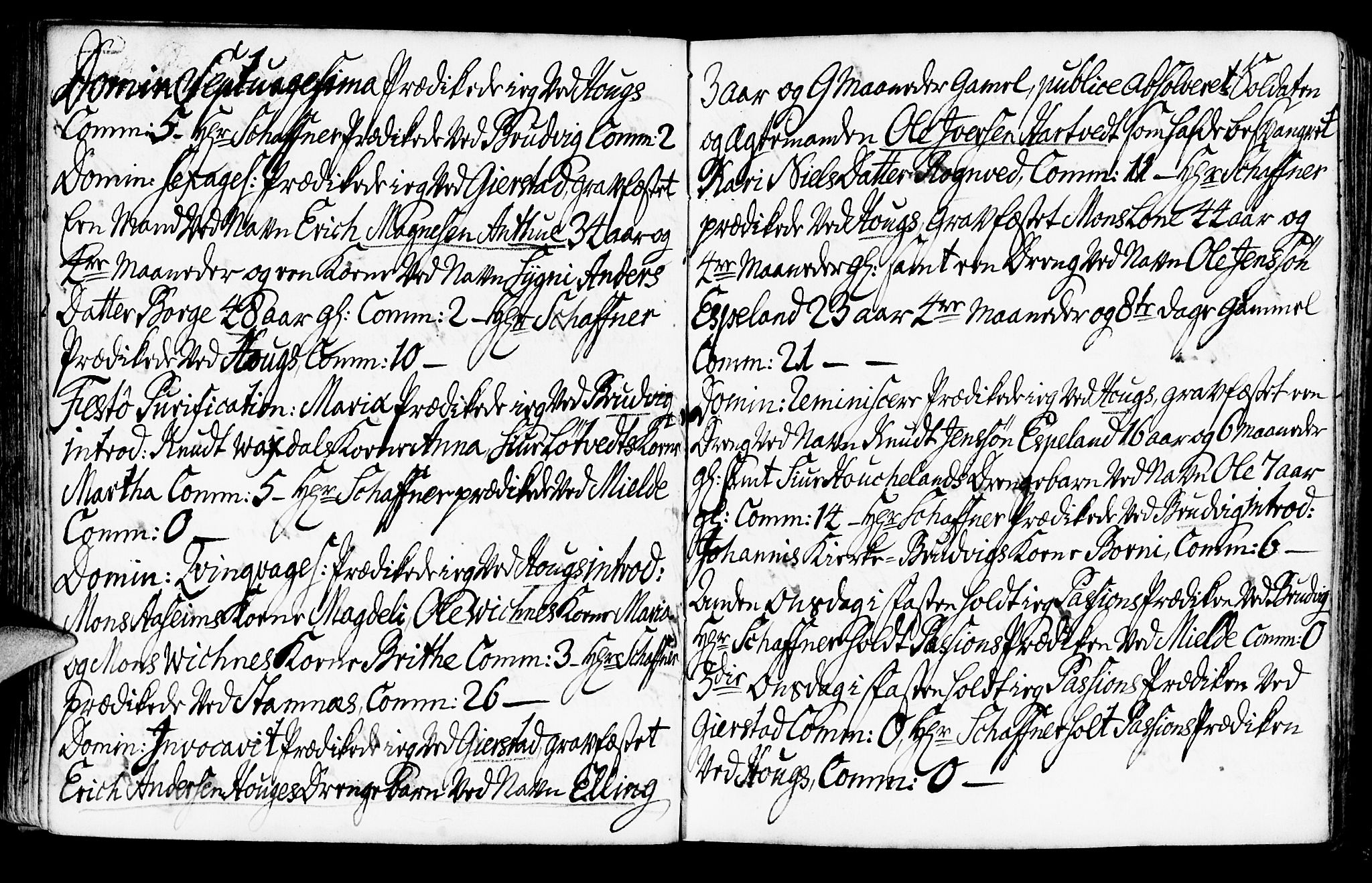 Haus sokneprestembete, AV/SAB-A-75601/H/Haa: Parish register (official) no. A 7, 1748-1766, p. 97