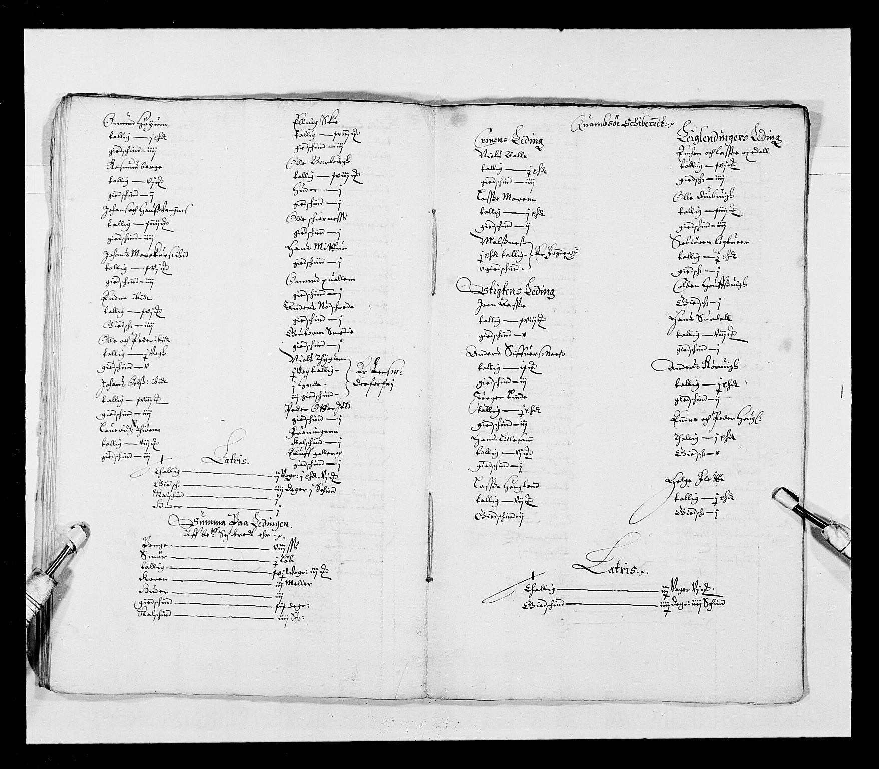 Stattholderembetet 1572-1771, AV/RA-EA-2870/Ek/L0024/0002: Jordebøker 1633-1658: / Jordebøker for Bergenhus len, 1644-1645, p. 57