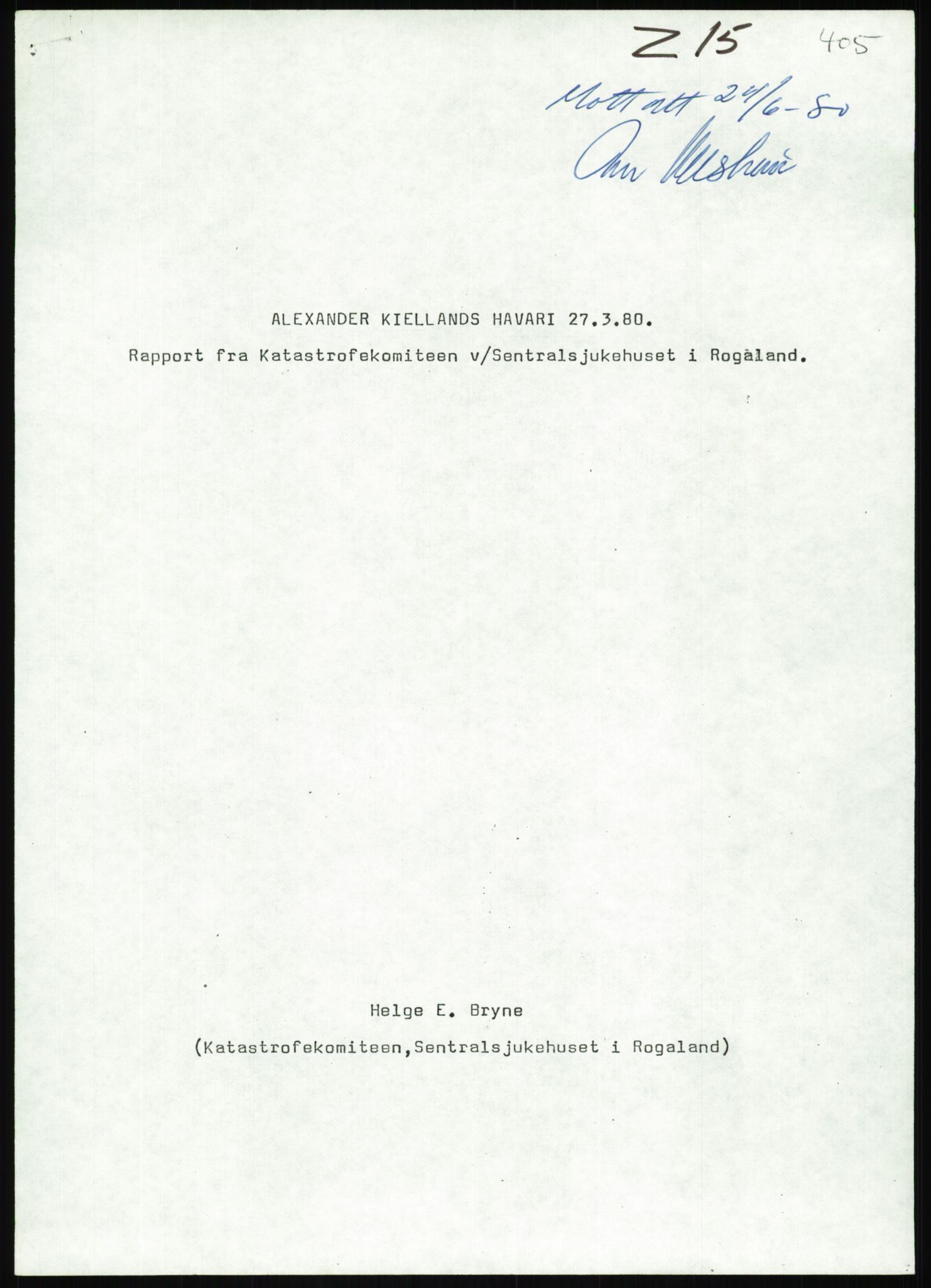 Justisdepartementet, Granskningskommisjonen ved Alexander Kielland-ulykken 27.3.1980, RA/S-1165/D/L0022: Y Forskningsprosjekter (Y8-Y9)/Z Diverse (Doku.liste + Z1-Z15 av 15), 1980-1981, p. 1028