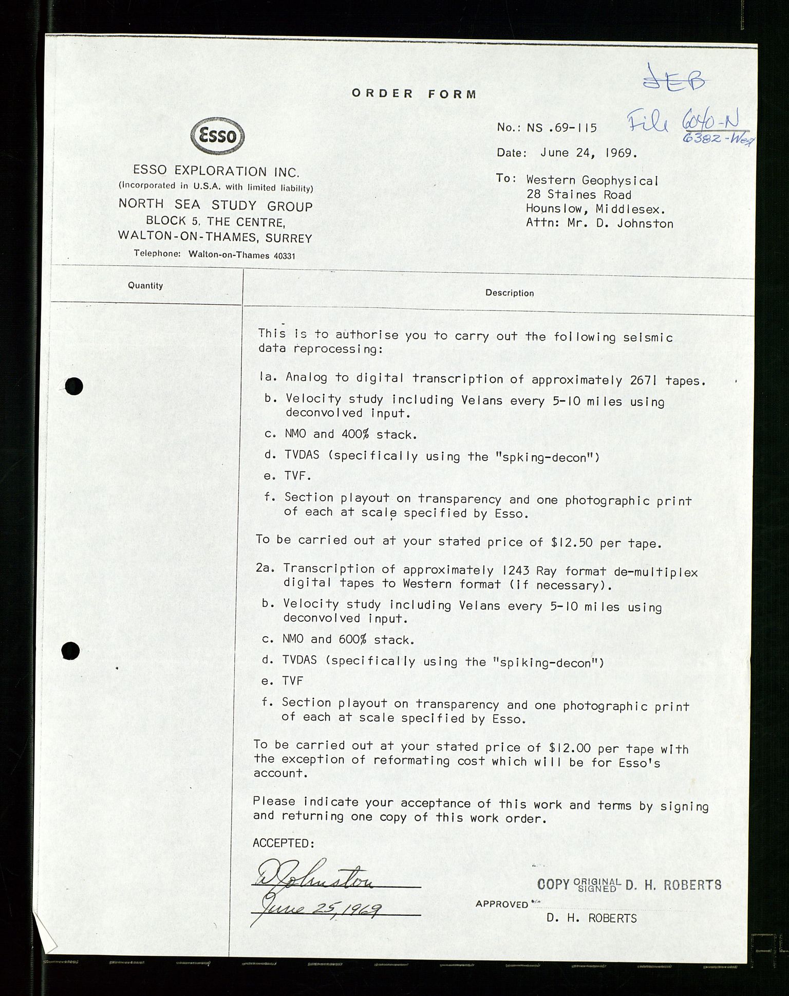 Pa 1512 - Esso Exploration and Production Norway Inc., AV/SAST-A-101917/E/Ea/L0025: Sak og korrespondanse, 1966-1974, p. 609