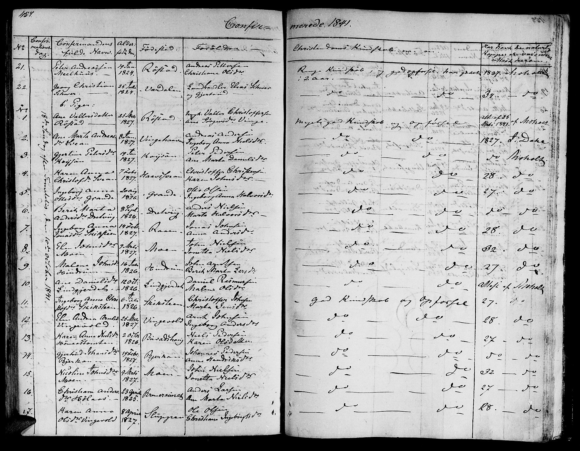 Ministerialprotokoller, klokkerbøker og fødselsregistre - Nord-Trøndelag, SAT/A-1458/701/L0006: Parish register (official) no. 701A06, 1825-1841, p. 457