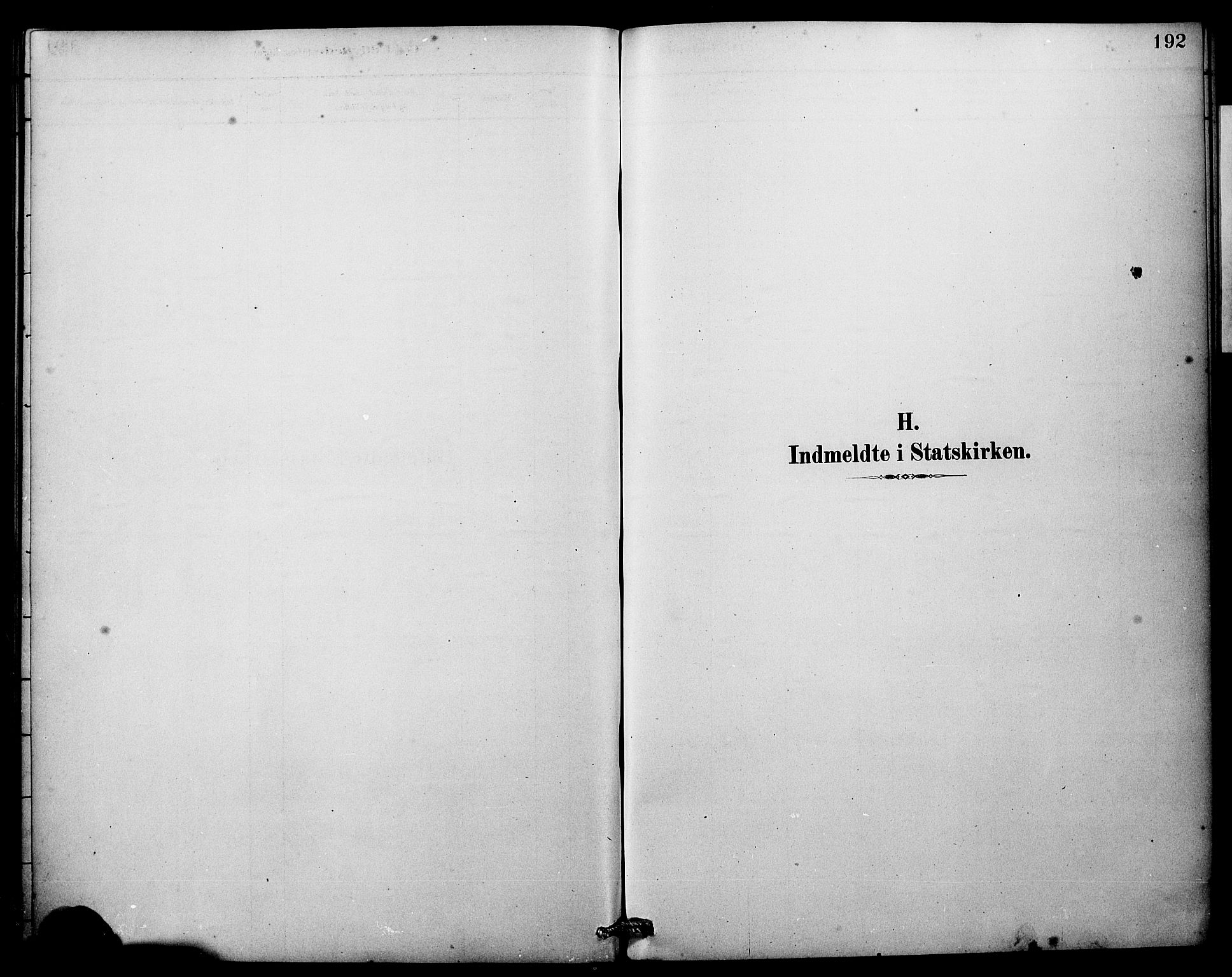 Sveio Sokneprestembete, SAB/A-78501/H/Haa: Parish register (official) no. C 2, 1881-1899, p. 192