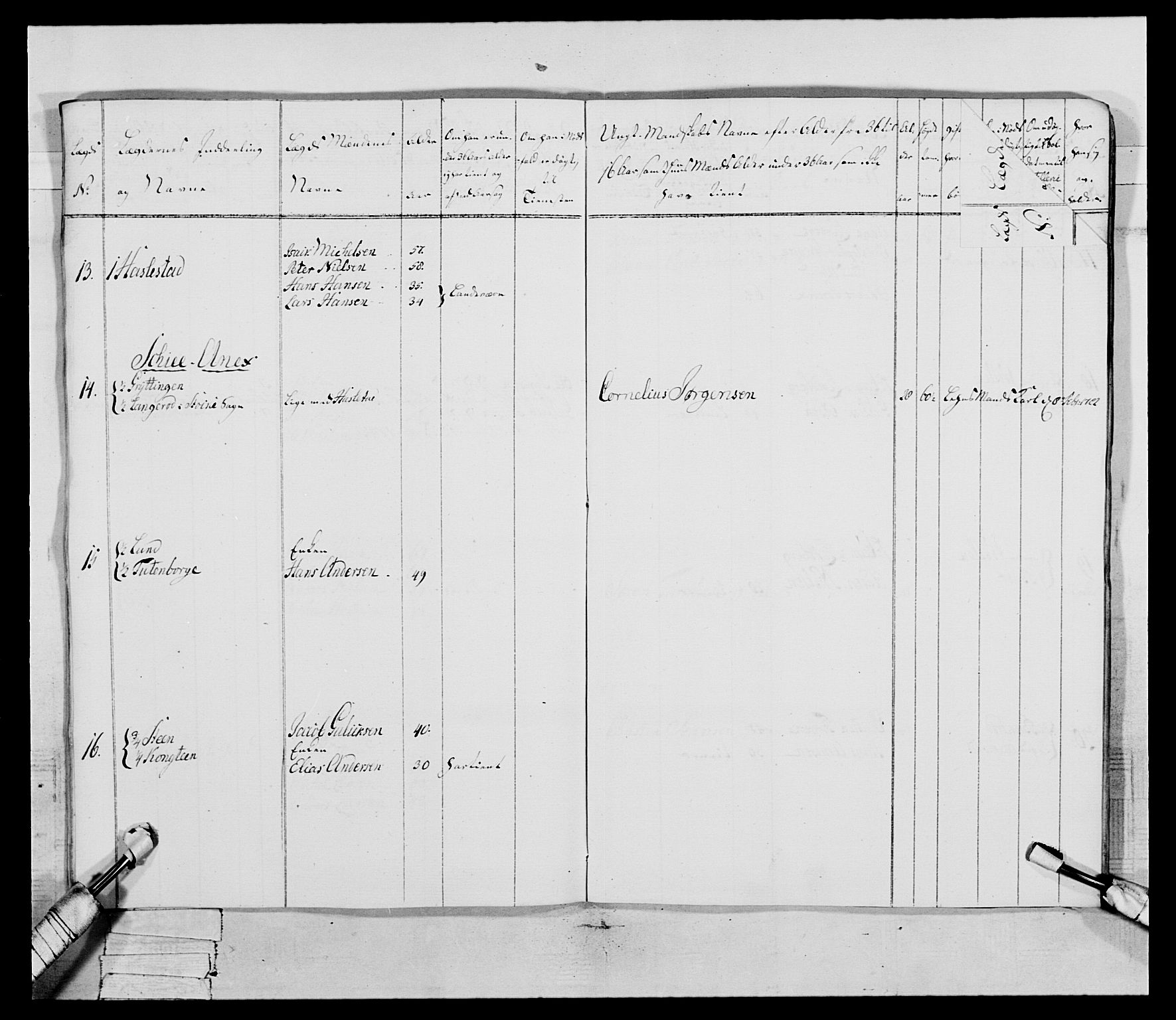 Generalitets- og kommissariatskollegiet, Det kongelige norske kommissariatskollegium, AV/RA-EA-5420/E/Eh/L0046: 2. Akershusiske nasjonale infanteriregiment, 1789, p. 365