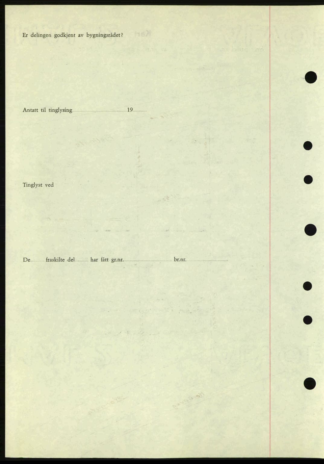 Nordre Sunnmøre sorenskriveri, AV/SAT-A-0006/1/2/2C/2Ca: Mortgage book no. A20a, 1945-1945, Diary no: : 820/1945