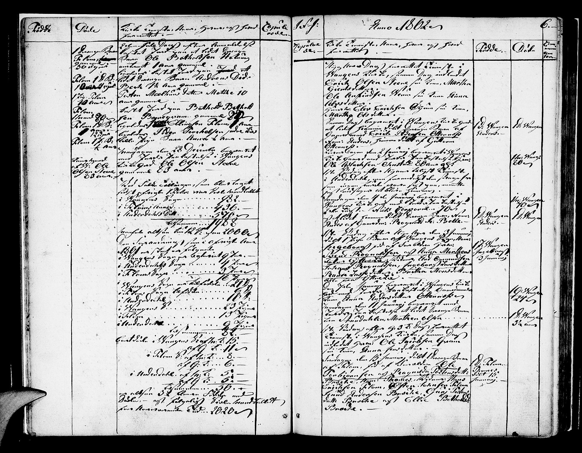 Aurland sokneprestembete, AV/SAB-A-99937/H/Ha/Haa/L0005: Parish register (official) no. A 5, 1801-1821, p. 6