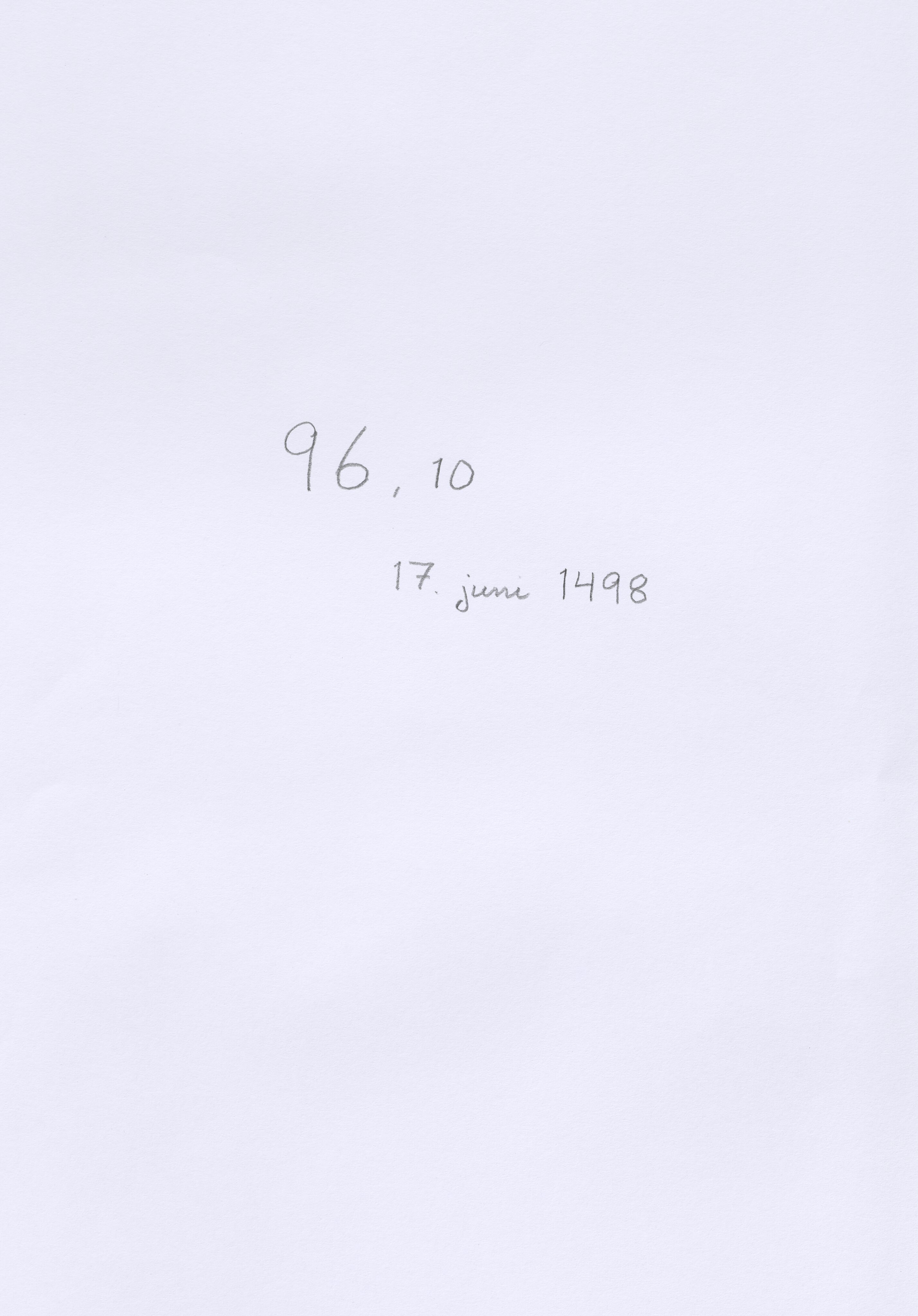 Riksarkivets diplomsamling, AV/RA-EA-5965/F05/L0233: NRA AM fasc. 96 nr. 6 - fasc. 97 nr. 1, 1494-1502, p. 10