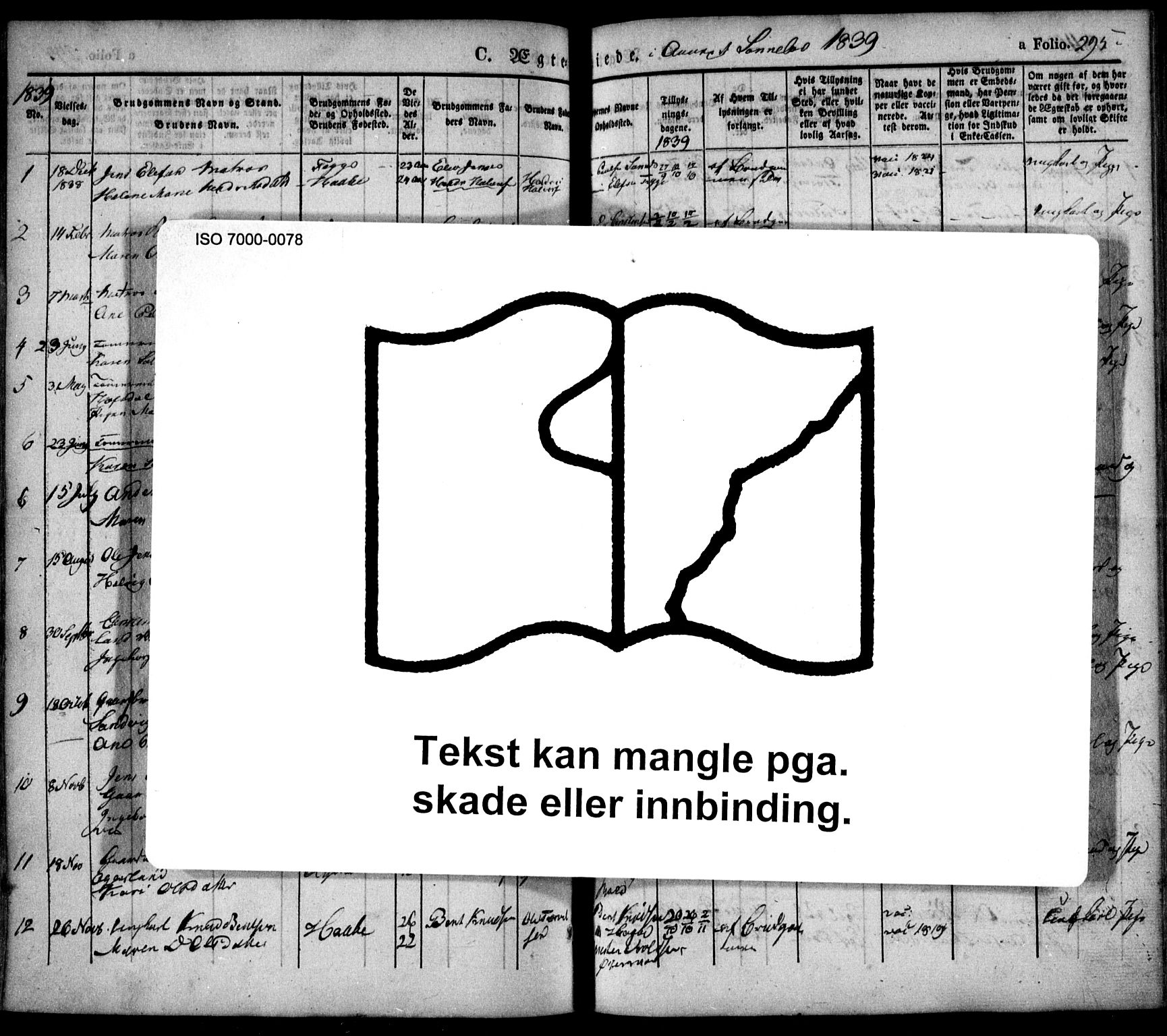 Søndeled sokneprestkontor, SAK/1111-0038/F/Fa/L0002: Parish register (official) no. A 2, 1839-1860, p. 295