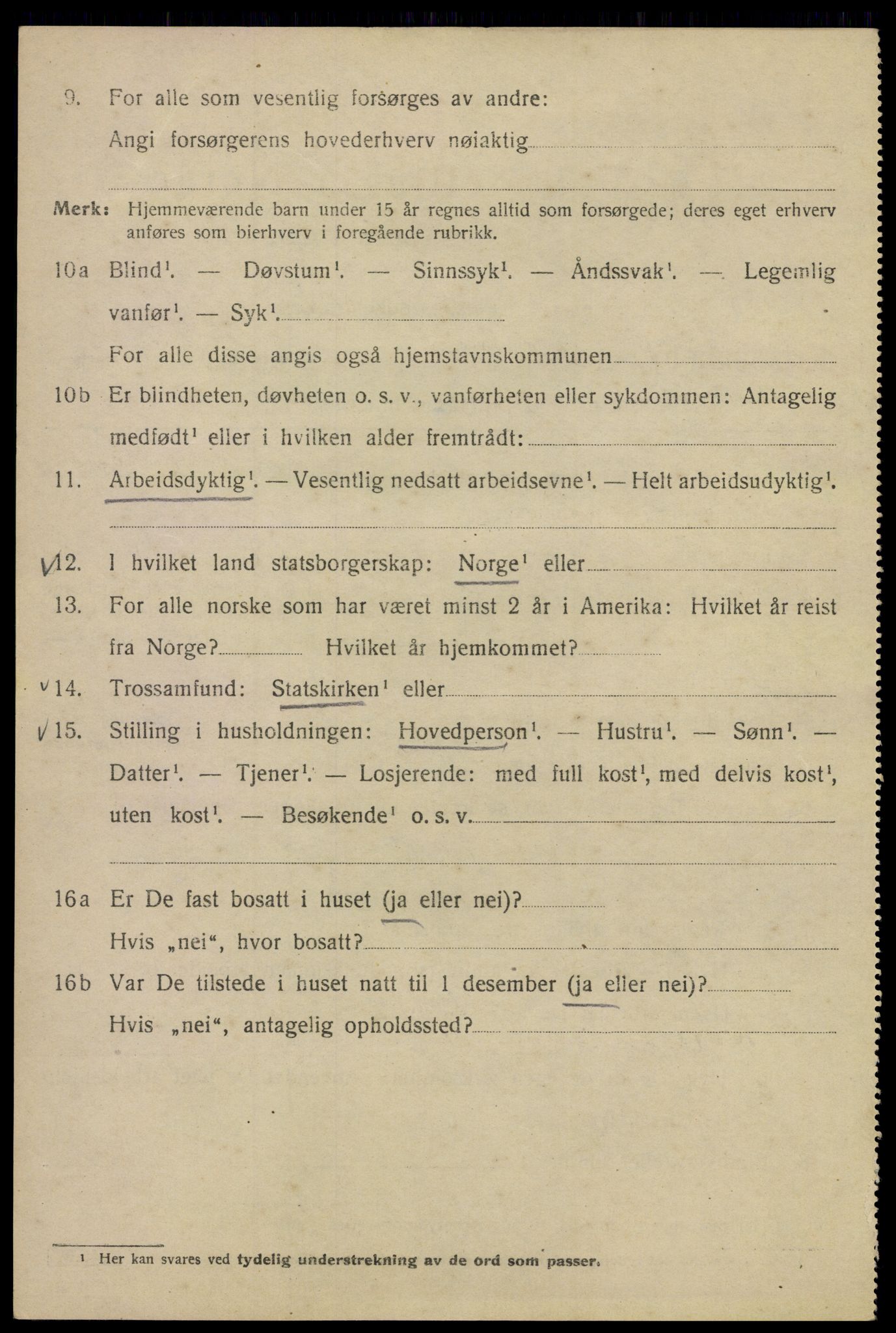 SAO, 1920 census for Kristiania, 1920, p. 394020