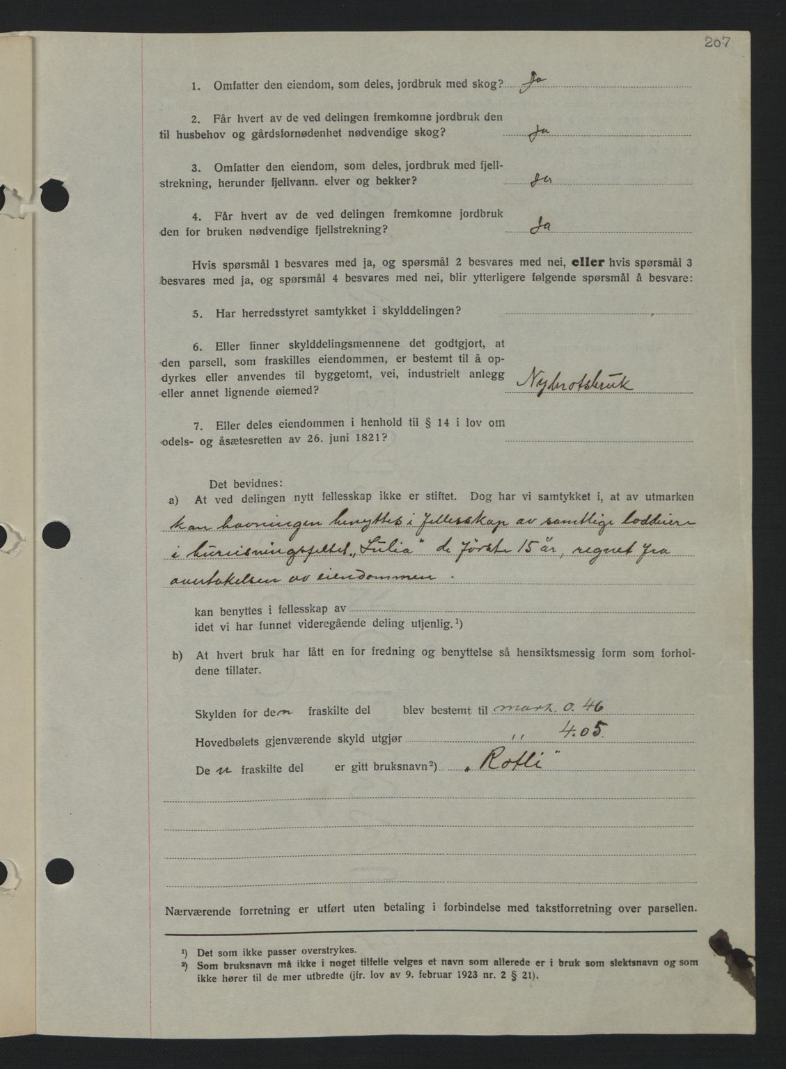 Nordmøre sorenskriveri, AV/SAT-A-4132/1/2/2Ca: Mortgage book no. A81, 1937-1937, Diary no: : 715/1937