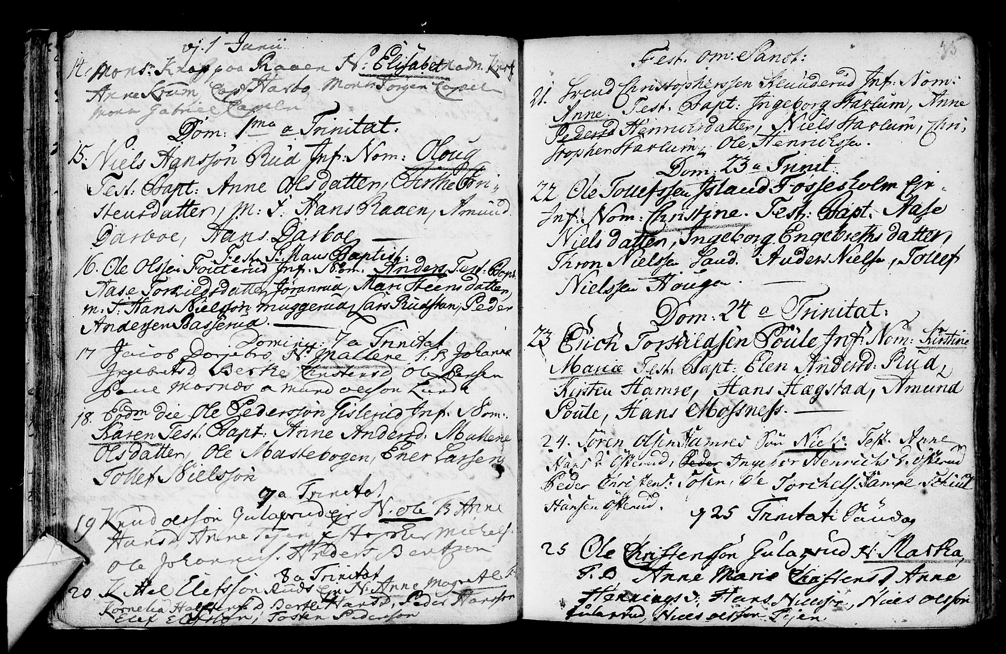 Fiskum kirkebøker, SAKO/A-15/G/Ga/L0001: Parish register (copy) no. 1, 1751-1764, p. 35