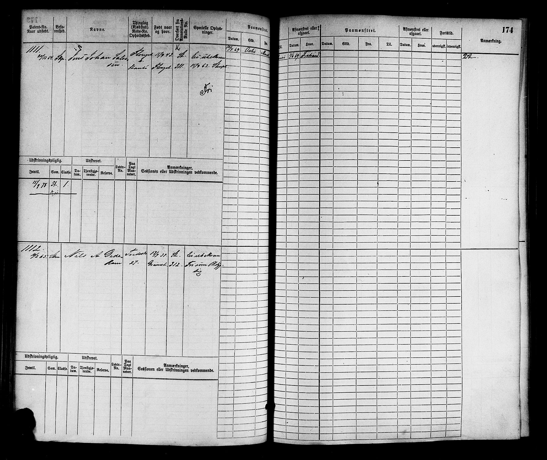 Tvedestrand mønstringskrets, AV/SAK-2031-0011/F/Fb/L0002: Hovedrulle nr 767-1528, R-3, 1868-1900, p. 175