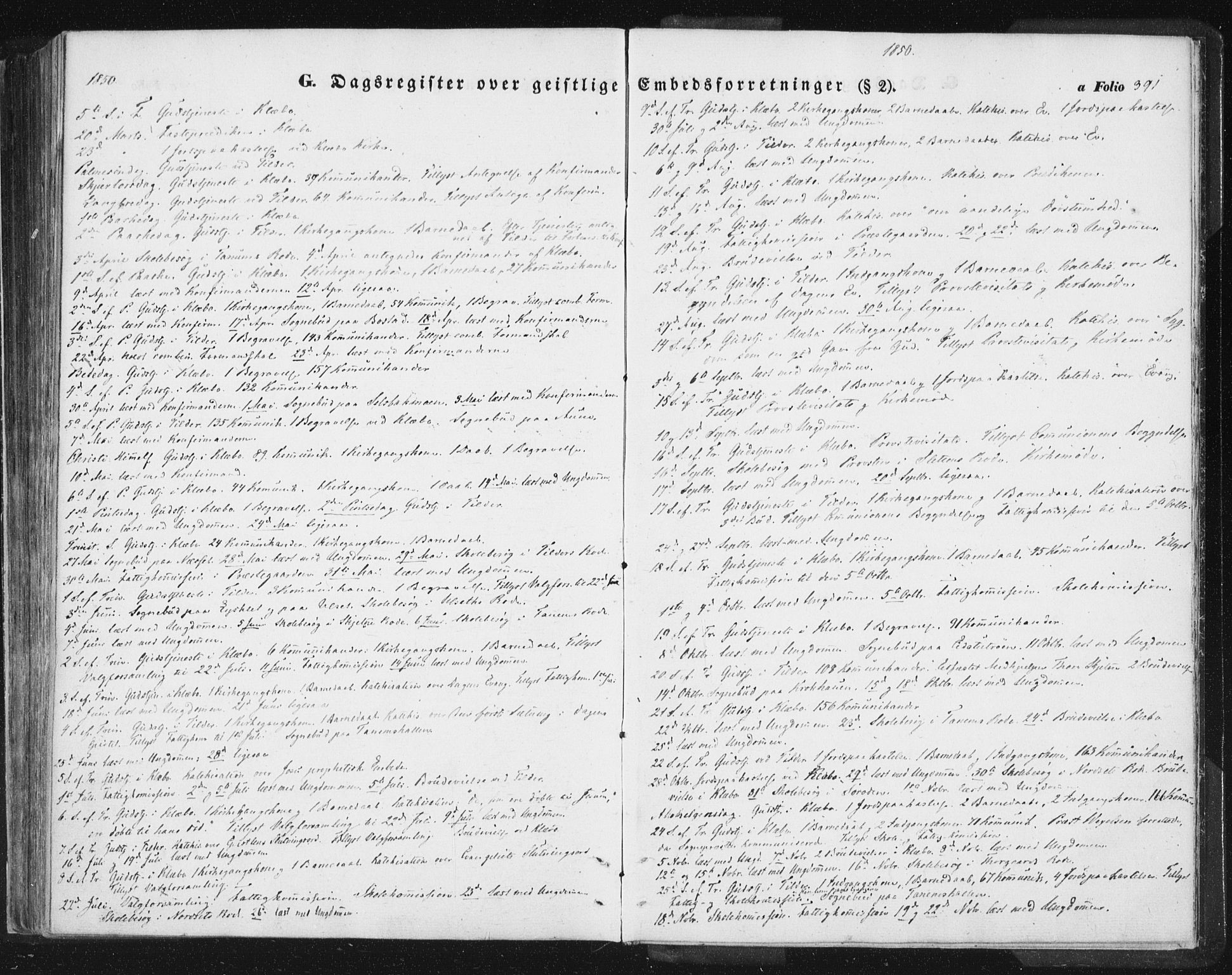 Ministerialprotokoller, klokkerbøker og fødselsregistre - Sør-Trøndelag, SAT/A-1456/618/L0441: Parish register (official) no. 618A05, 1843-1862, p. 391