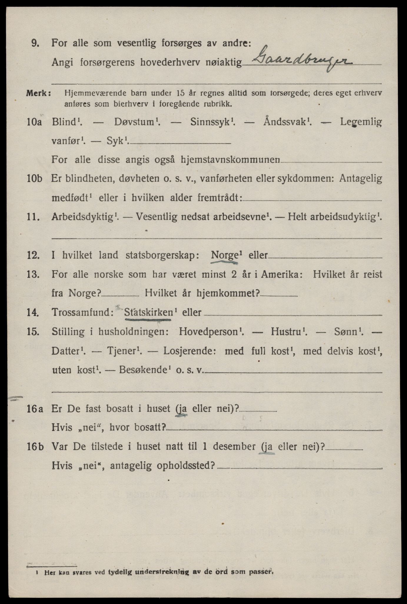 SAST, 1920 census for Hjelmeland, 1920, p. 4526