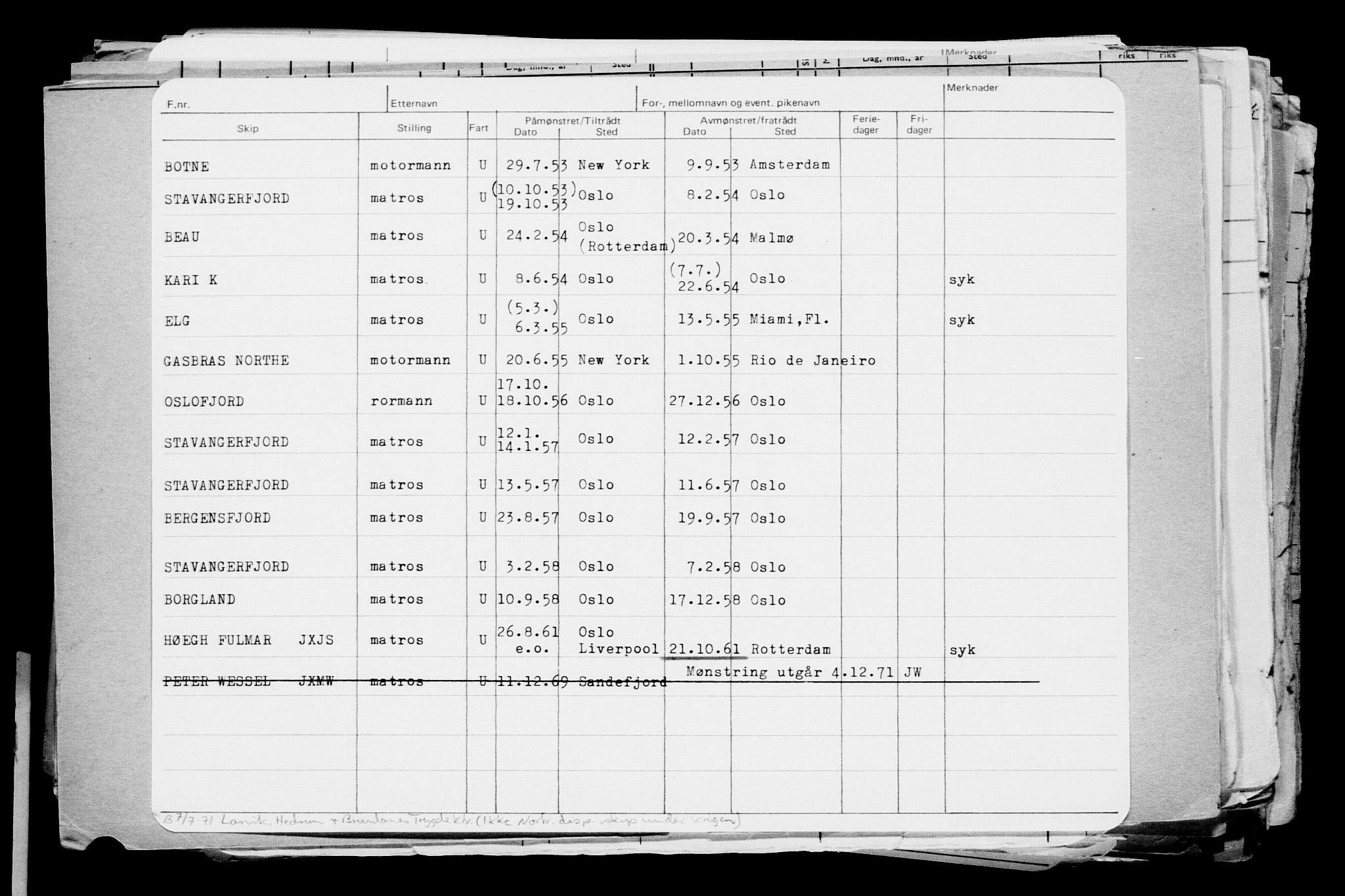 Direktoratet for sjømenn, AV/RA-S-3545/G/Gb/L0077: Hovedkort, 1908, p. 90