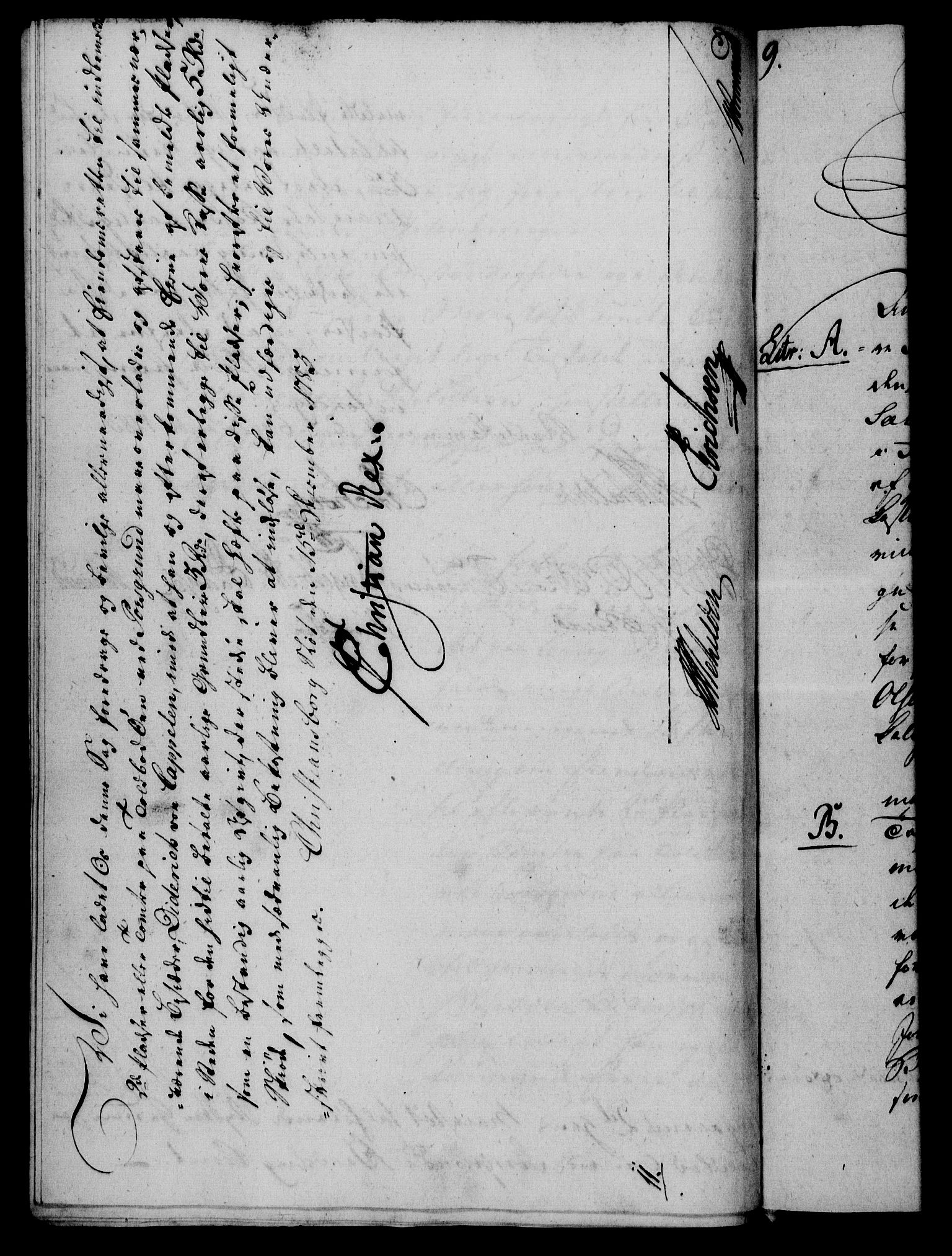 Rentekammeret, Kammerkanselliet, RA/EA-3111/G/Gf/Gfa/L0065: Norsk relasjons- og resolusjonsprotokoll (merket RK 52.65), 1783, p. 843