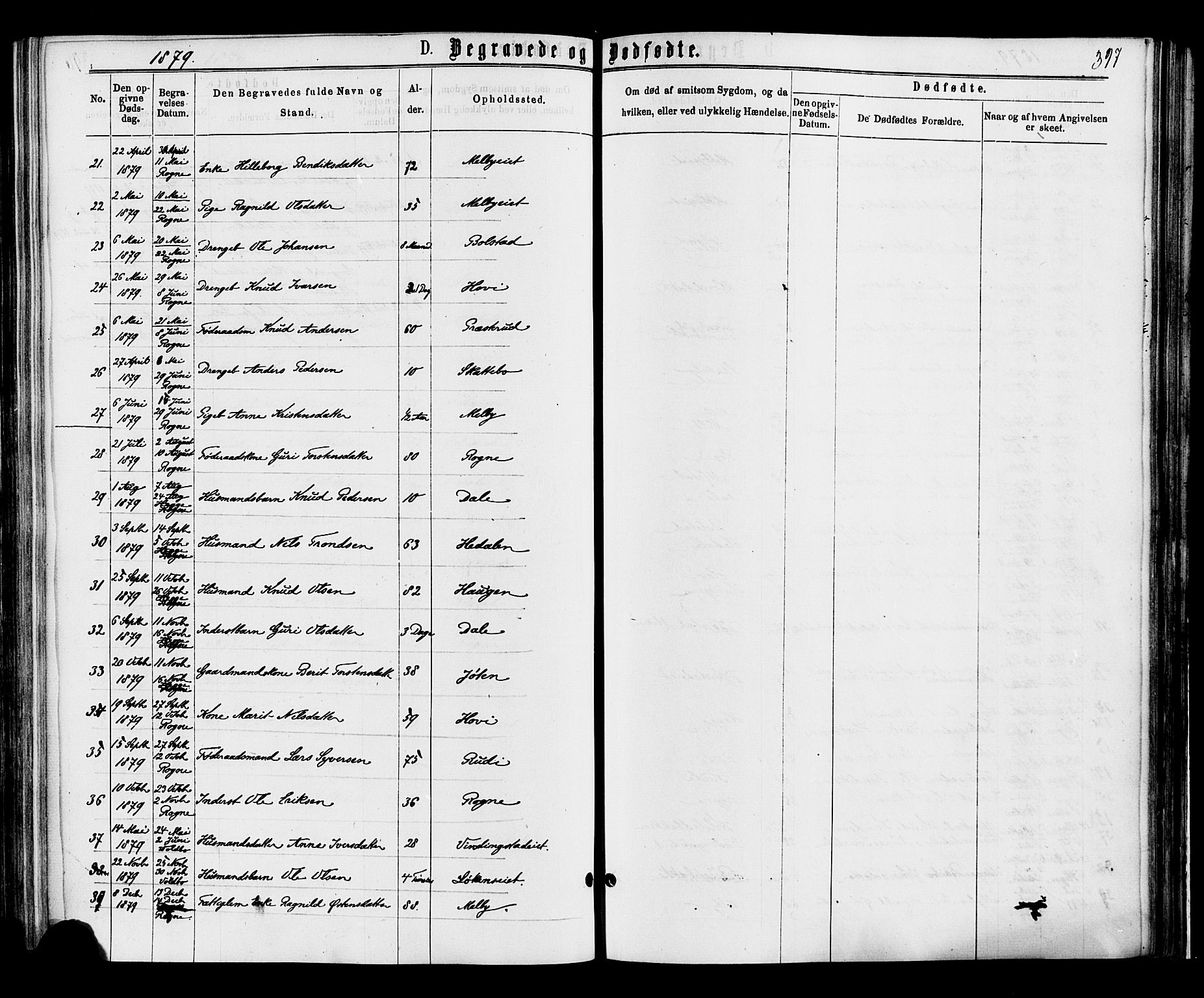 Øystre Slidre prestekontor, AV/SAH-PREST-138/H/Ha/Haa/L0002: Parish register (official) no. 2, 1874-1886, p. 397