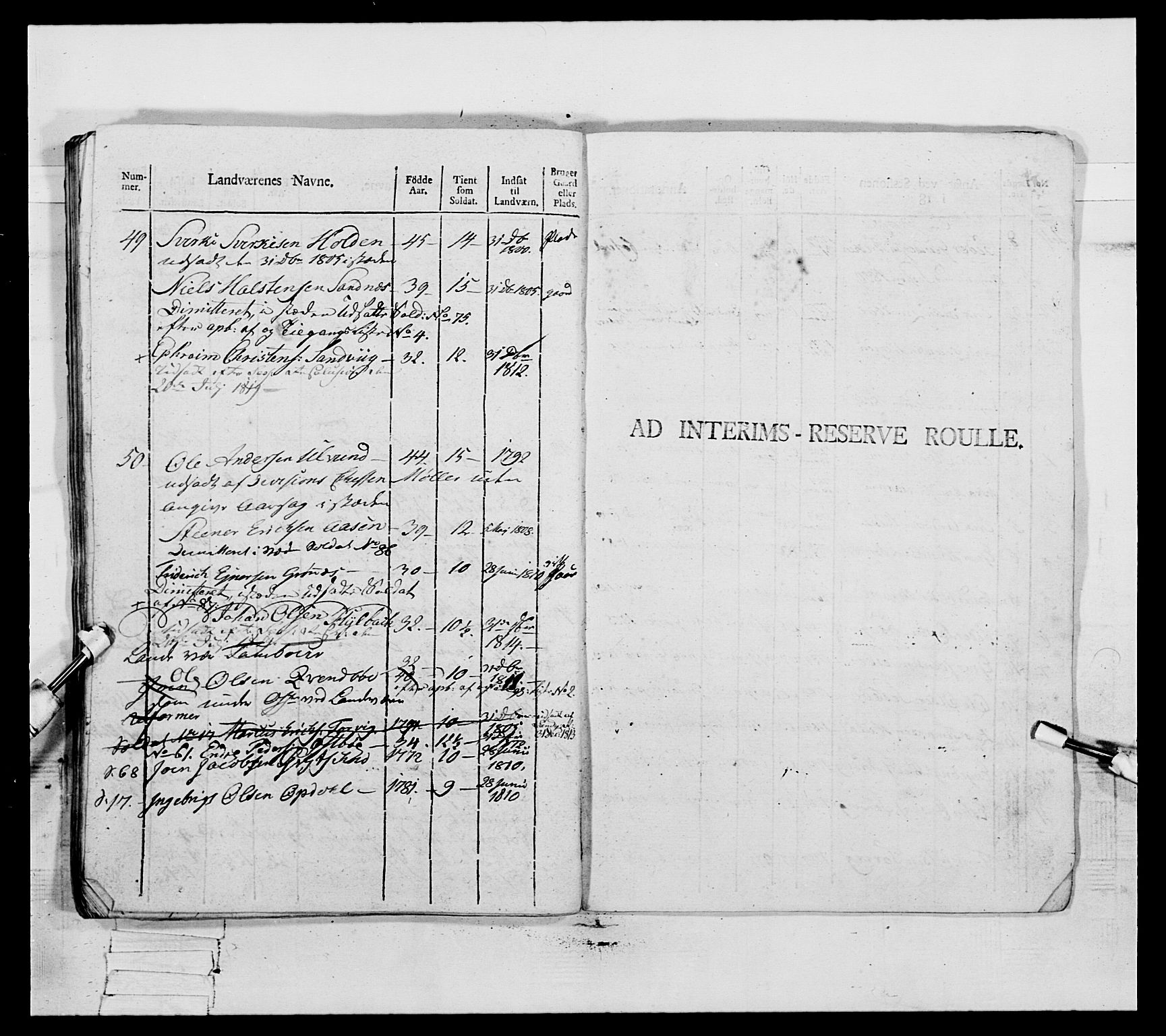 Generalitets- og kommissariatskollegiet, Det kongelige norske kommissariatskollegium, AV/RA-EA-5420/E/Eh/L0083a: 2. Trondheimske nasjonale infanteriregiment, 1810, p. 379