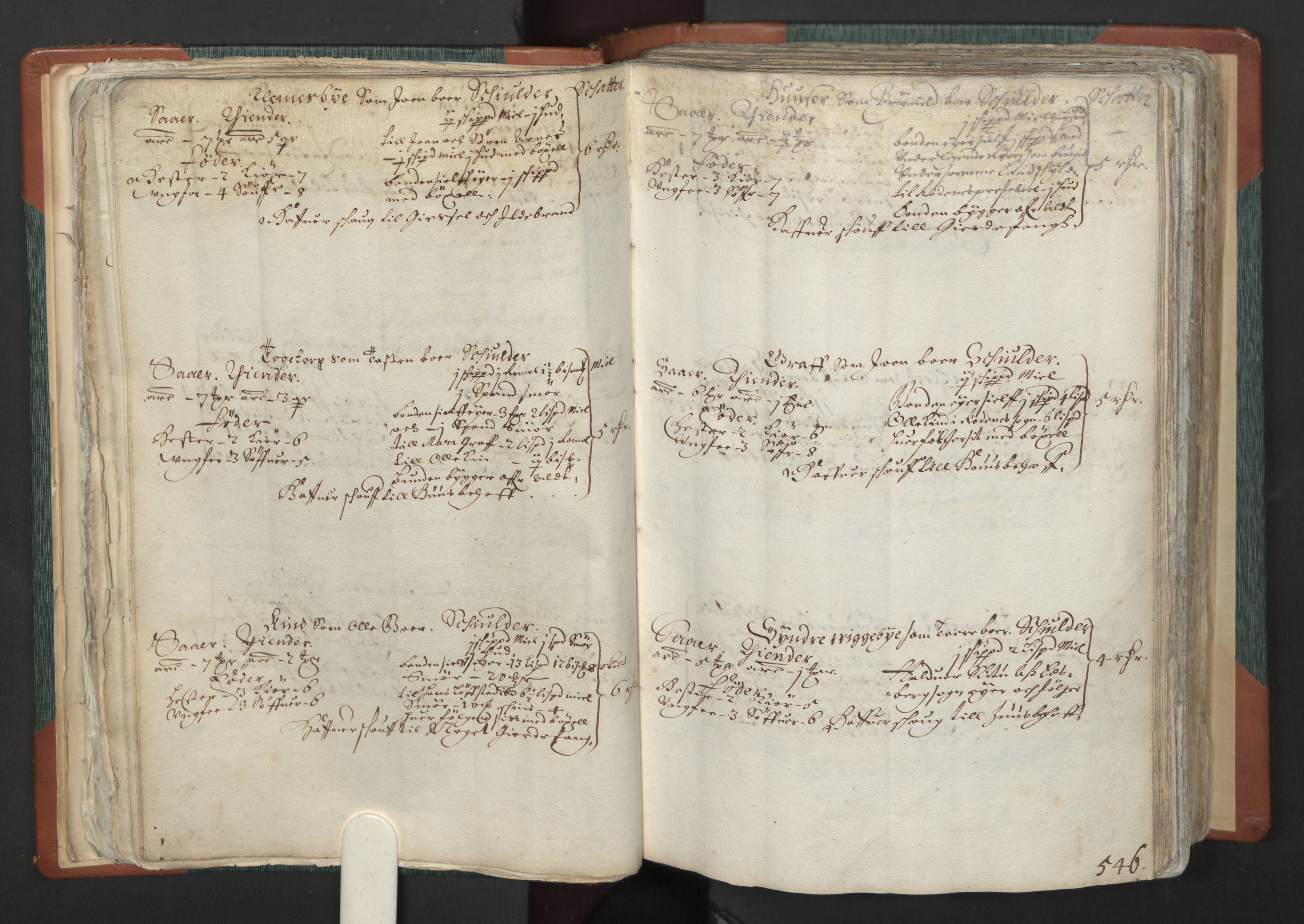 Rentekammeret inntil 1814, Realistisk ordnet avdeling, AV/RA-EA-4070/L/L0005: Kristiania lagdømme. Alminnelig jordebok med skatteligning for Marker og Follo len., 1661, p. 545b-546a