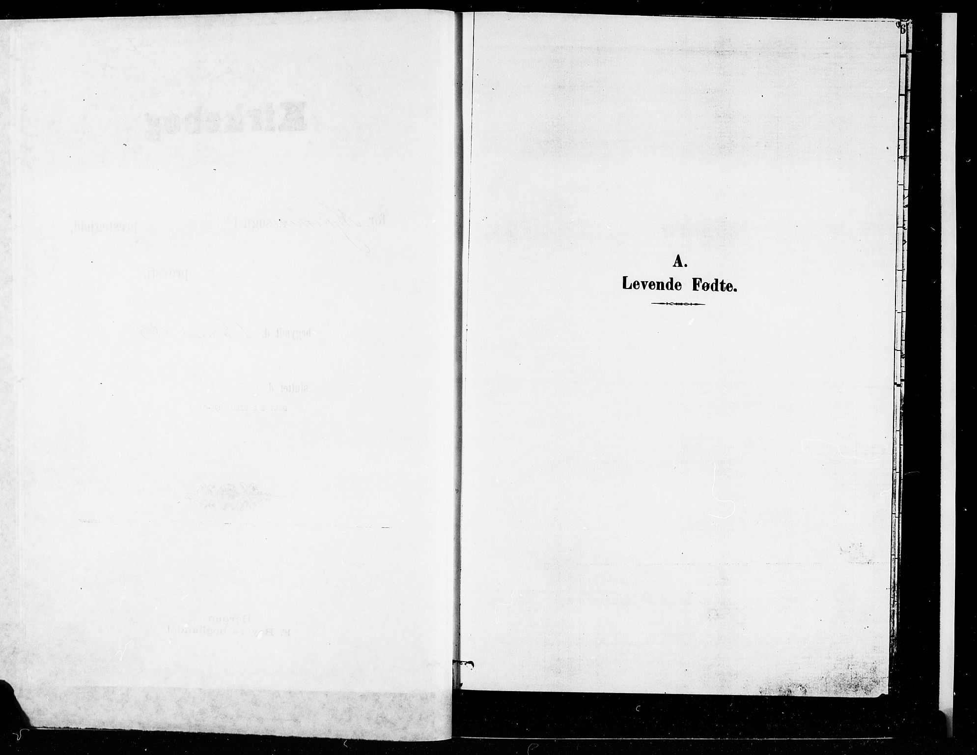 Nykirken Sokneprestembete, SAB/A-77101/H/Hab: Parish register (copy) no. B 3, 1895-1899