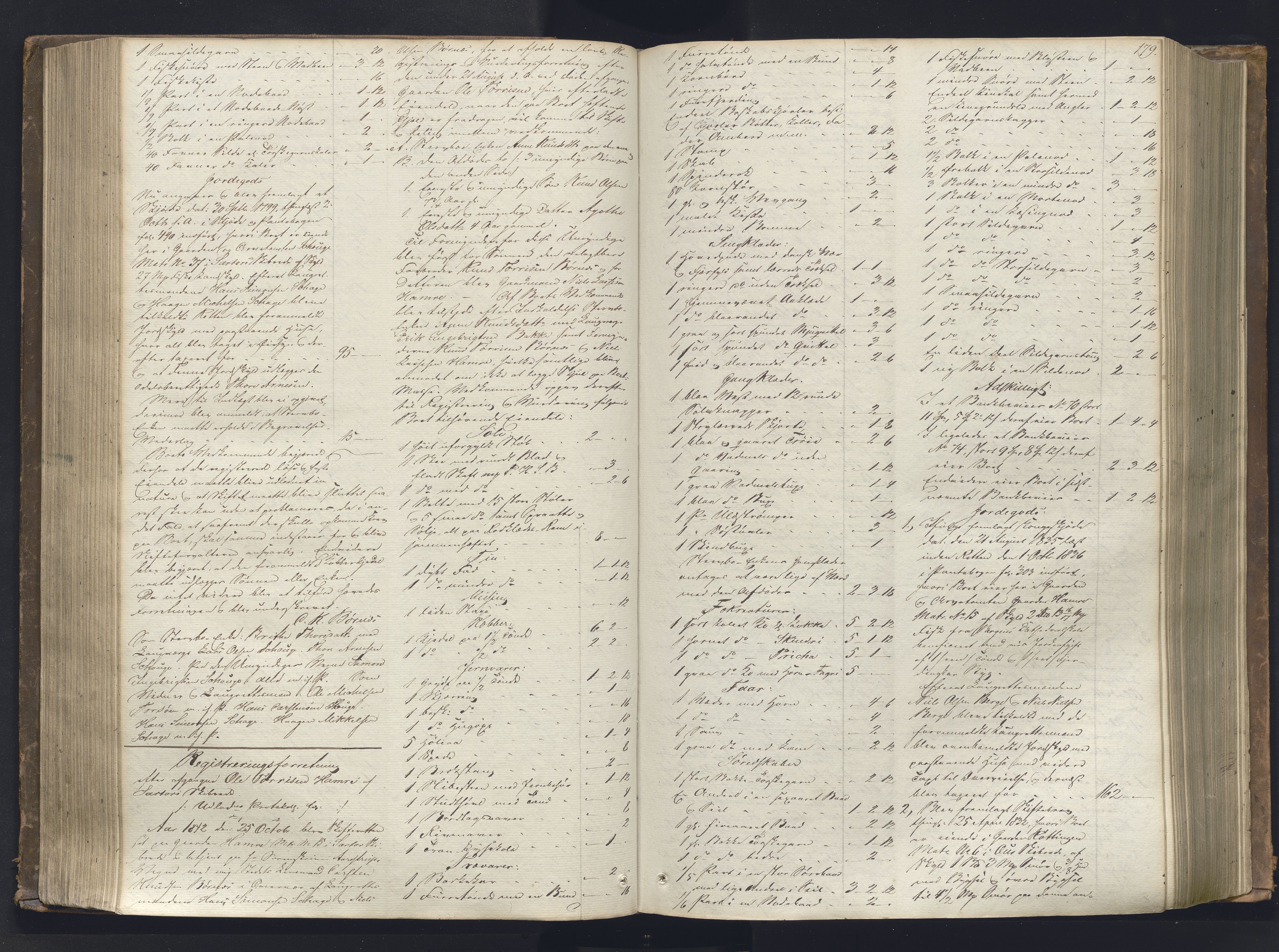 Nordhordland sorenskrivar, AV/SAB-A-2901/1/H/Hb/L0001: Registreringsprotokollar, 1841-1845, p. 179