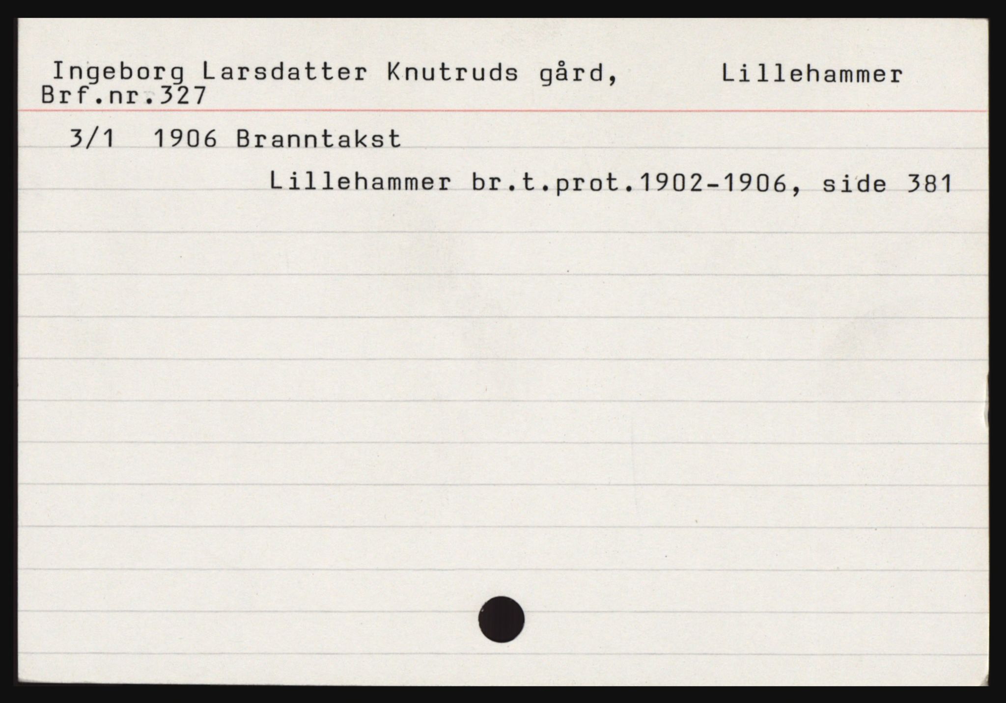 Norges Brannkasse, Lillehammer, AV/SAH-NBRANL-042, p. 205