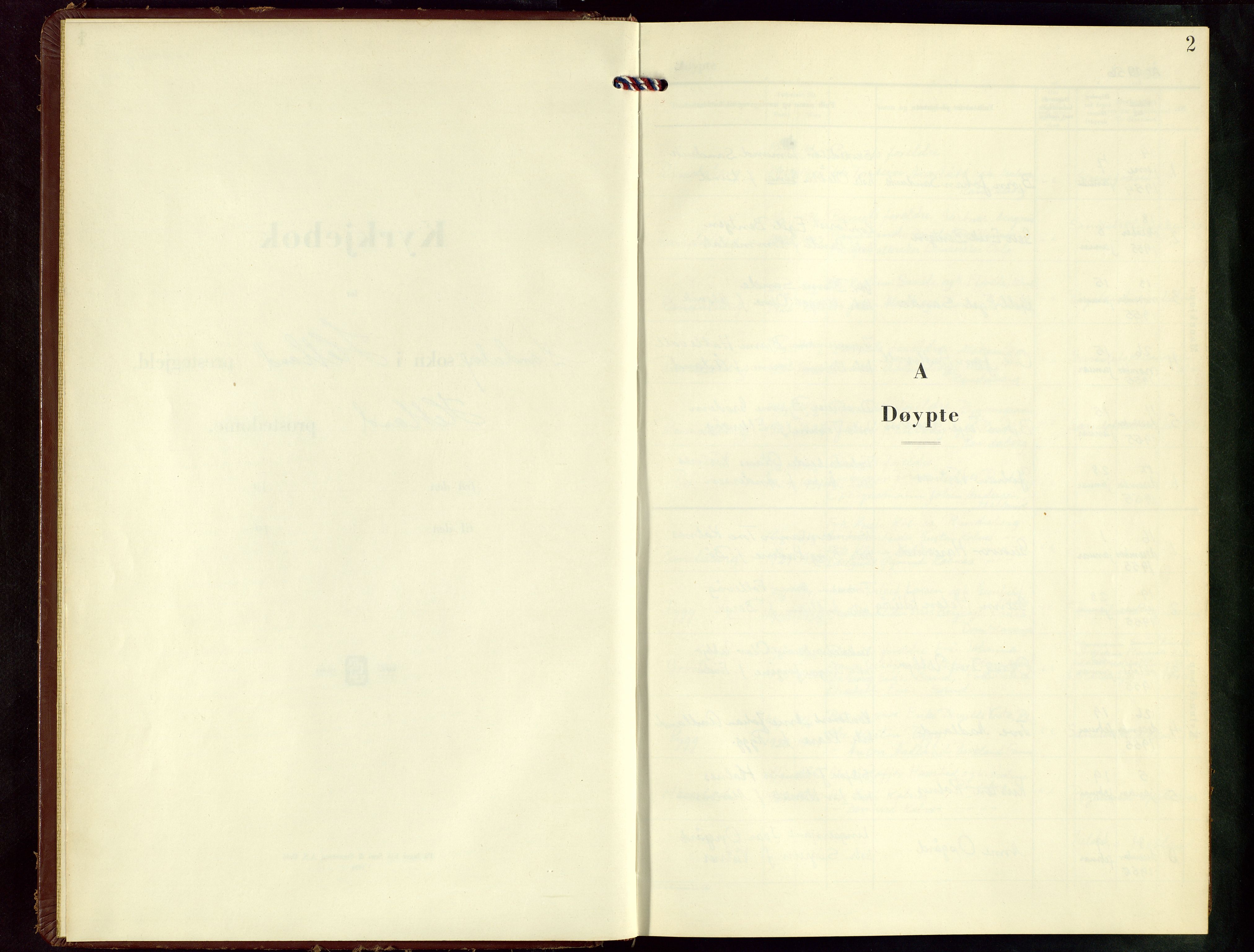 Hetland sokneprestkontor, SAST/A-101826/30/30BB/L0019: Parish register (copy) no. B 19, 1956-1968, p. 2